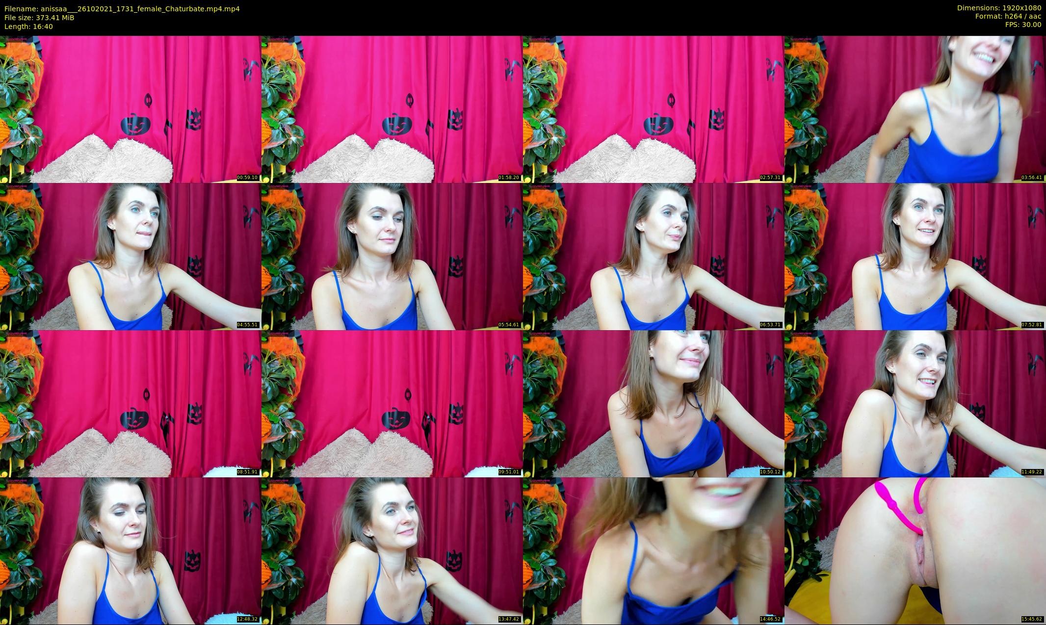 anissaa__ — 17 minute Chaturbate female cam show recording, 1080p, Oct 26, 2021