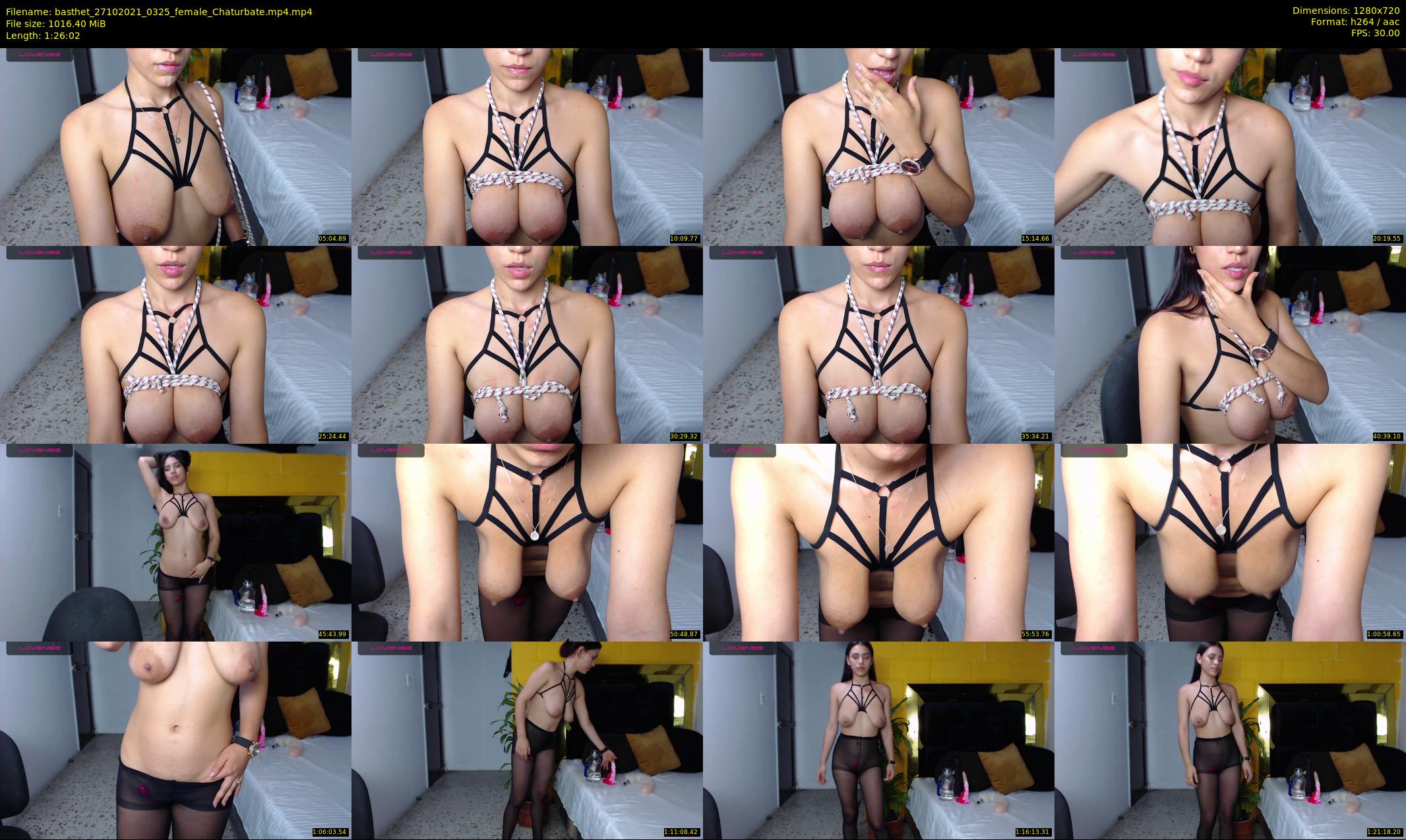 basthet — 87 minute Chaturbate female cam show recording, 720p, Oct 27, 2021