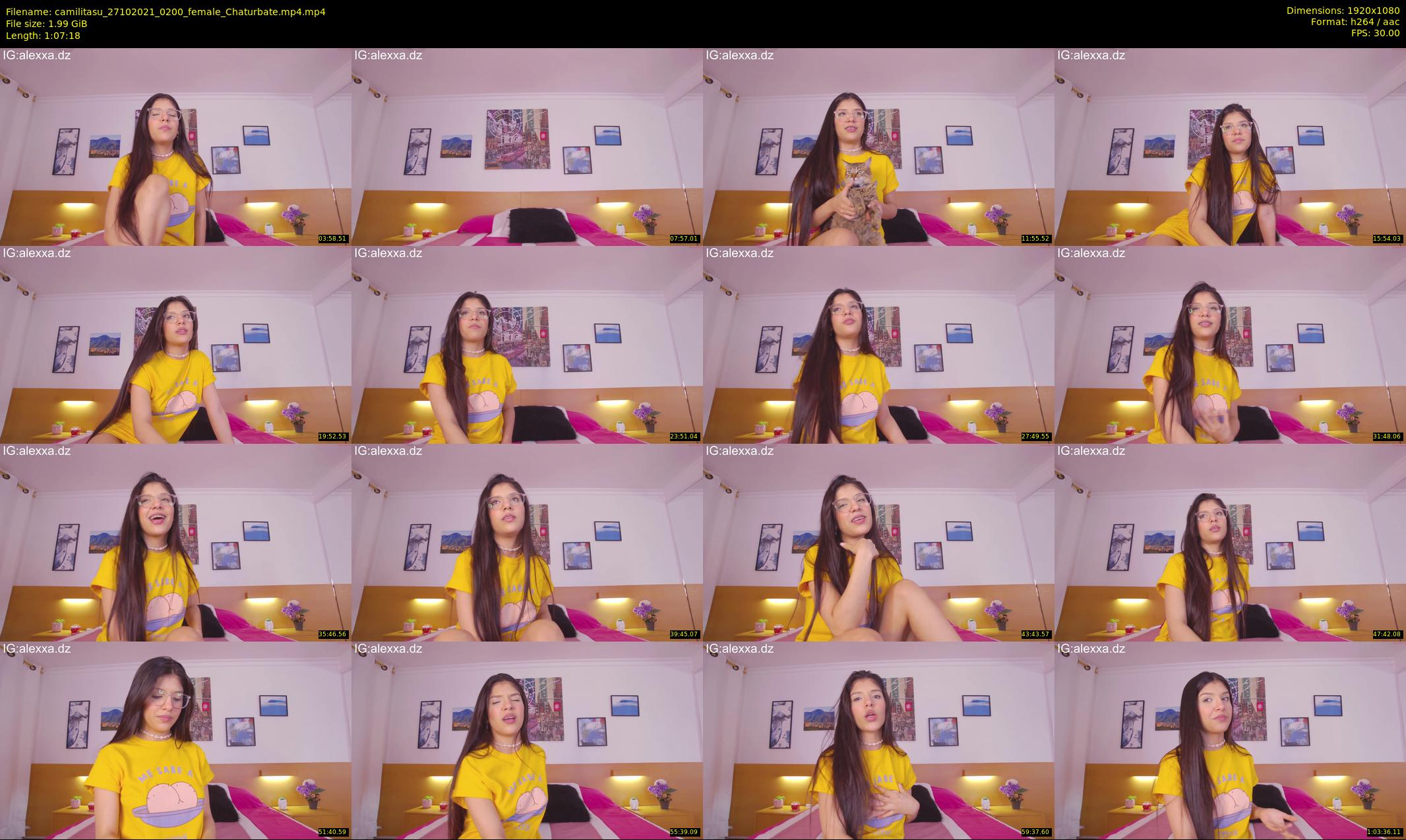 camilitasu — 68 minute Chaturbate female cam show recording, 1080p, Oct 27, 2021