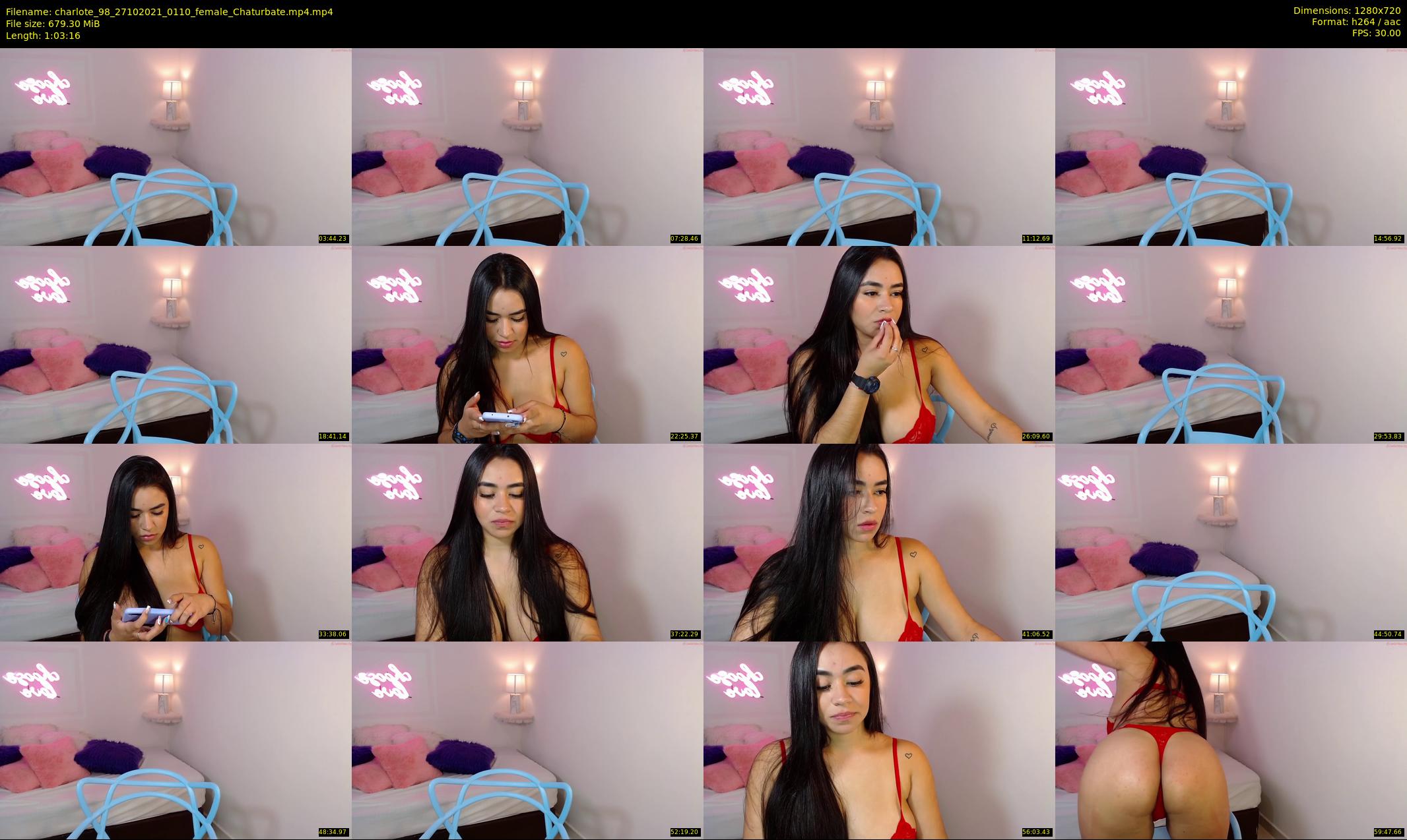 charlote_98 — 64 minute Chaturbate female cam show recording, 720p, Oct 27, 2021