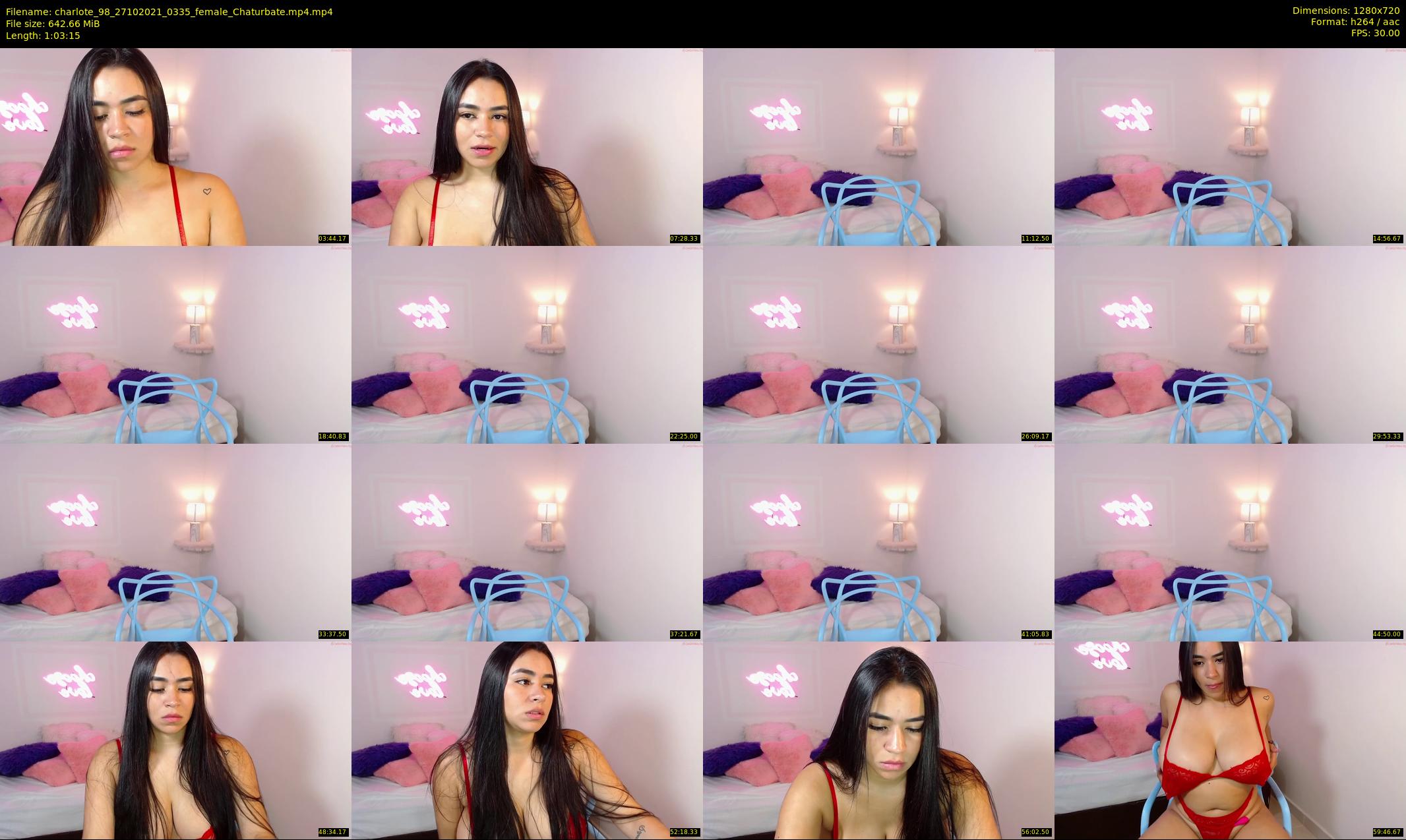 charlote_98 — 64 minute Chaturbate female cam show recording, 720p, Oct 27, 2021
