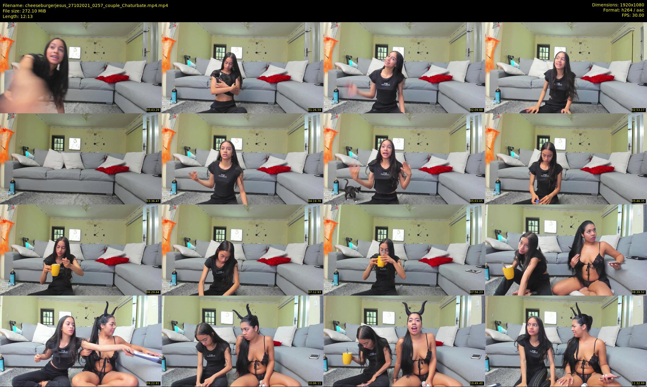 cheeseburgerjesus — 13 minute Chaturbate couple cam show recording, 1080p, Oct 27, 2021