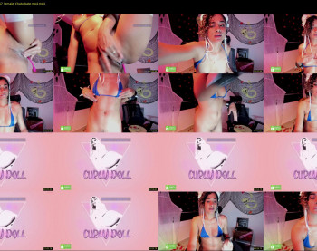 curlydoll1 — 50 minute Chaturbate female cam show recording, 720p, Oct 26, 2021