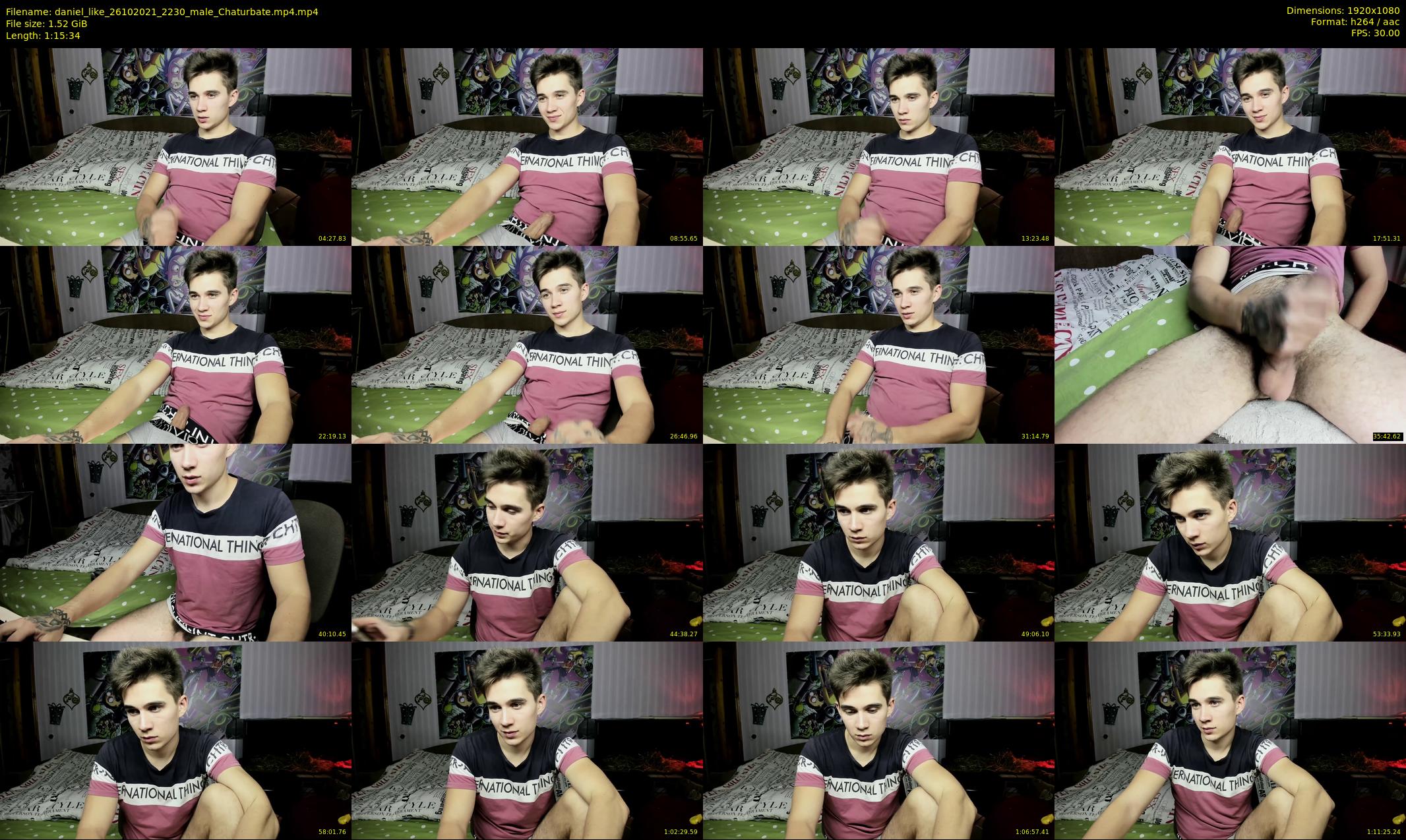 daniel_like — 76 minute Chaturbate male cam show recording, 1080p, Oct 26, 2021