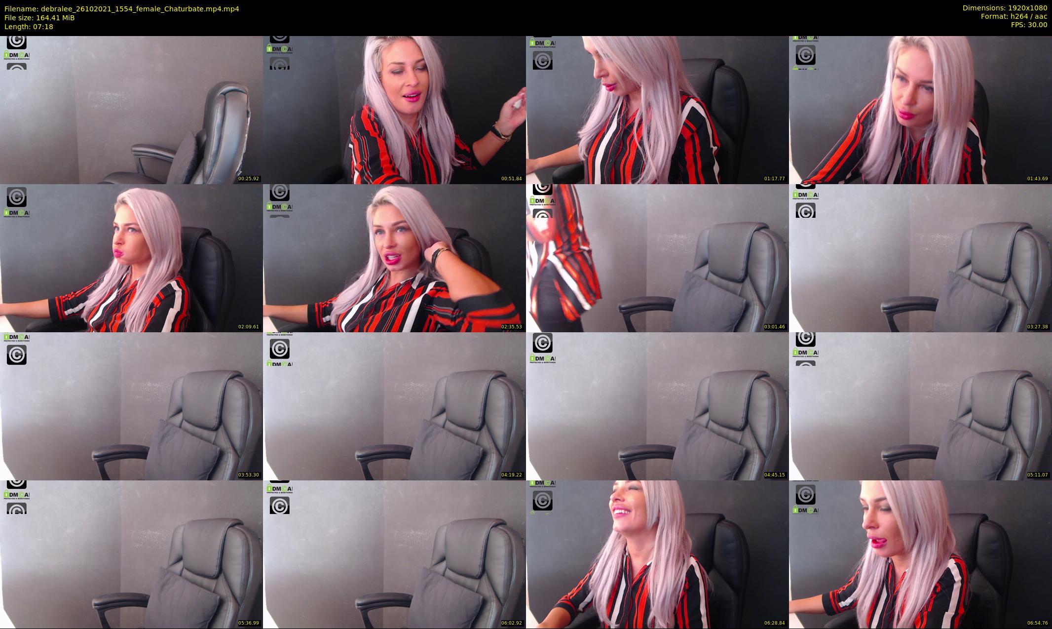debralee — 8 minute Chaturbate female cam show recording, 1080p, Oct 26, 2021