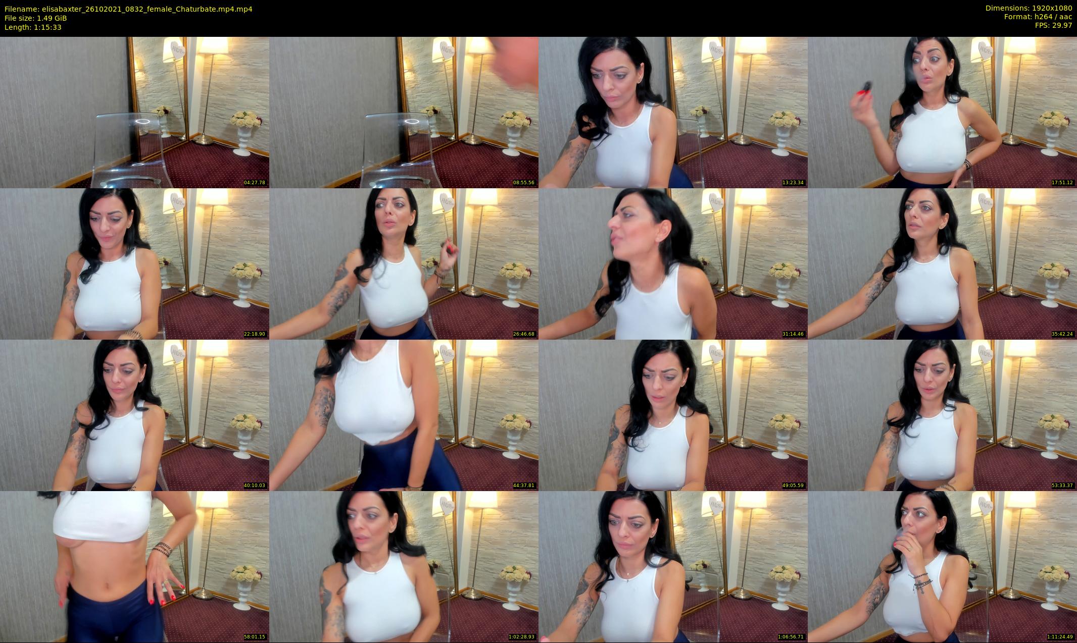 elisabaxter — 76 minute Chaturbate female cam show recording, 1080p, Oct 26, 2021