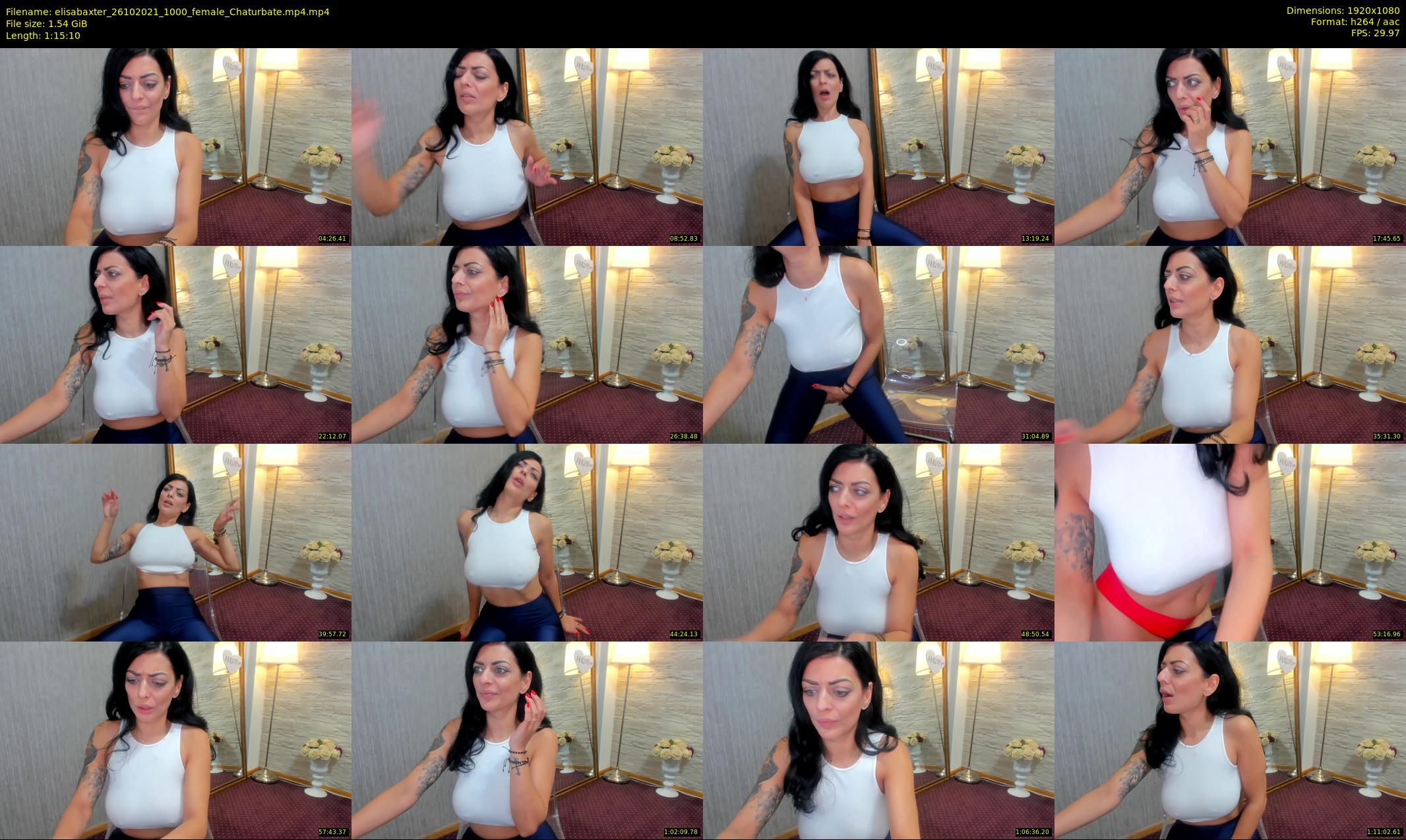 elisabaxter — 76 minute Chaturbate female cam show recording, 1080p, Oct 26, 2021