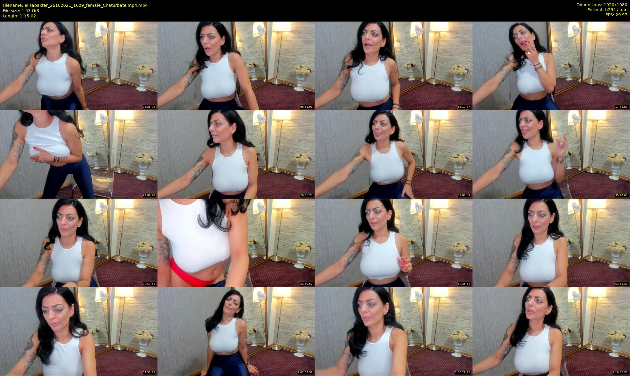 elisabaxter — 76 minute Chaturbate female cam show recording, 1080p, Oct 26, 2021