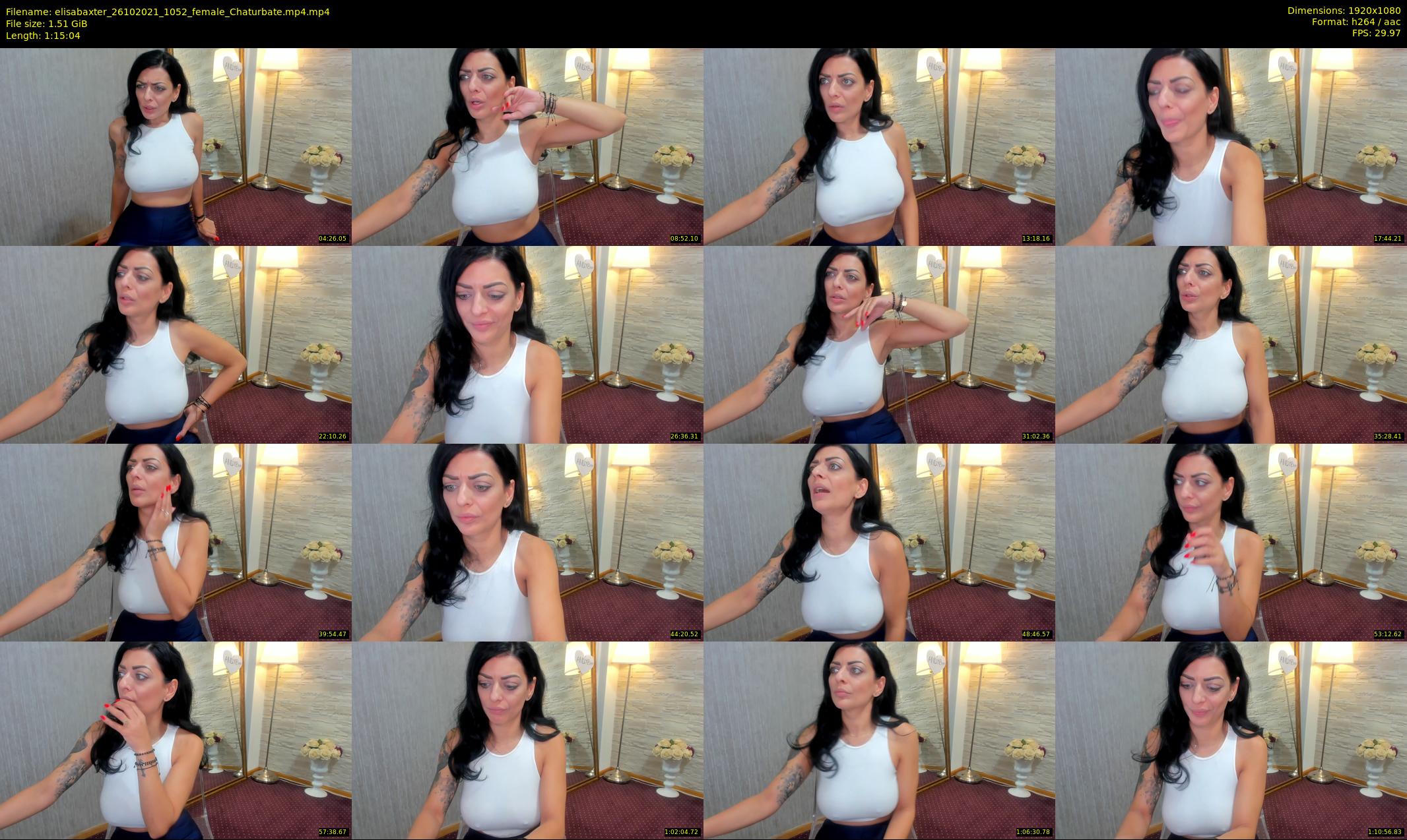 elisabaxter — 76 minute Chaturbate female cam show recording, 1080p, Oct 26, 2021