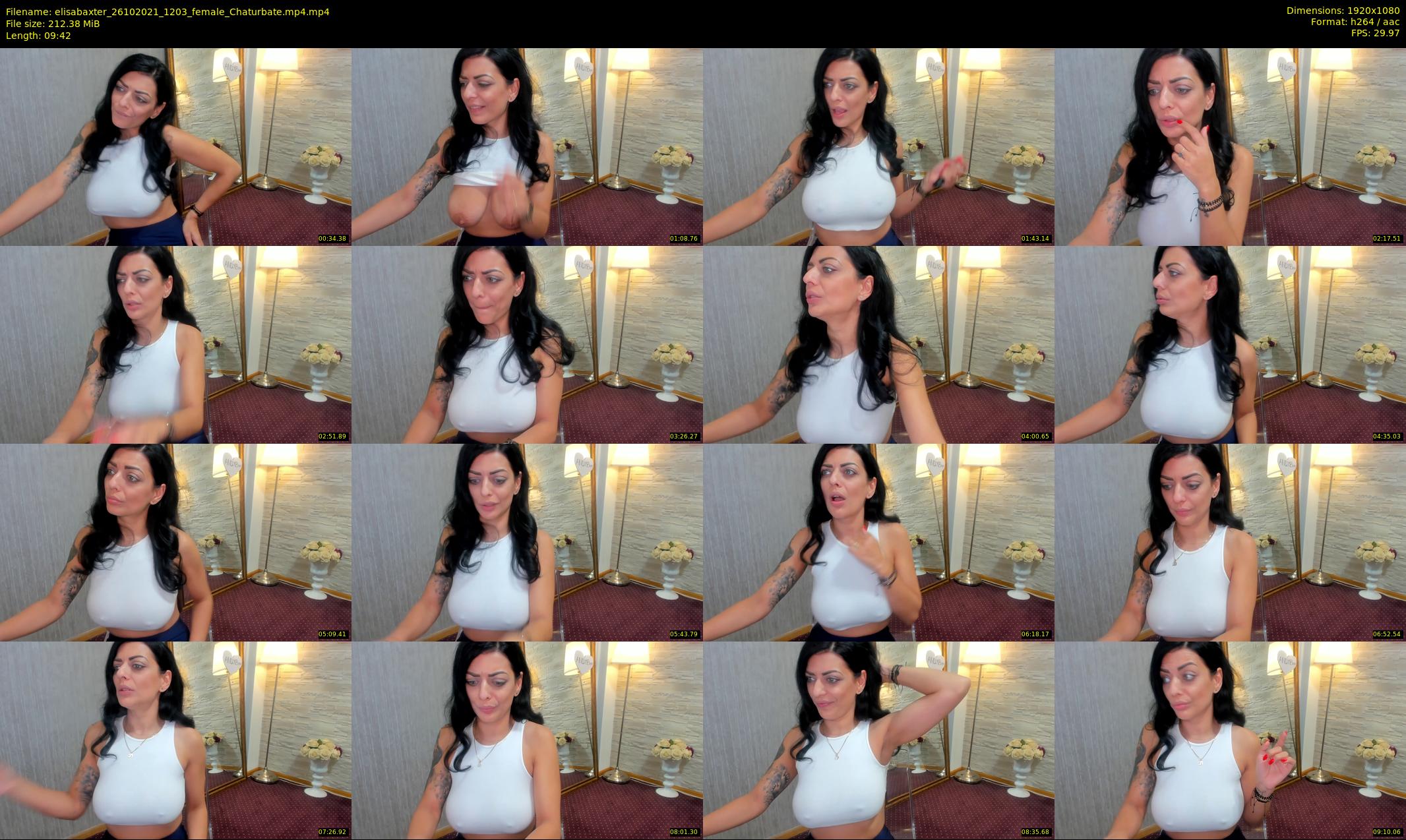 elisabaxter — 10 minute Chaturbate female cam show recording, 1080p, Oct 26, 2021