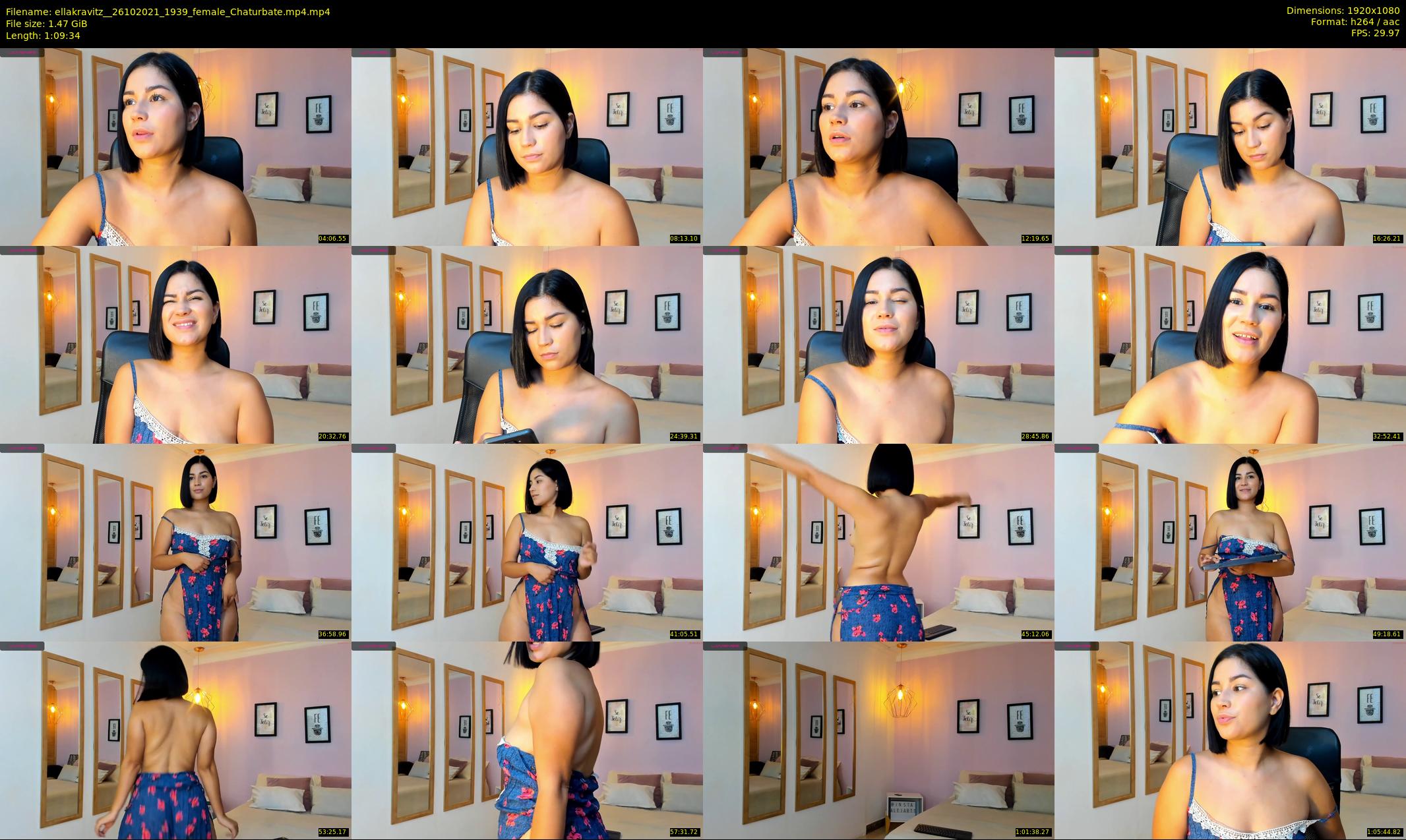 ellakravitz_ — 70 minute Chaturbate female cam show recording, 1080p, Oct 26, 2021