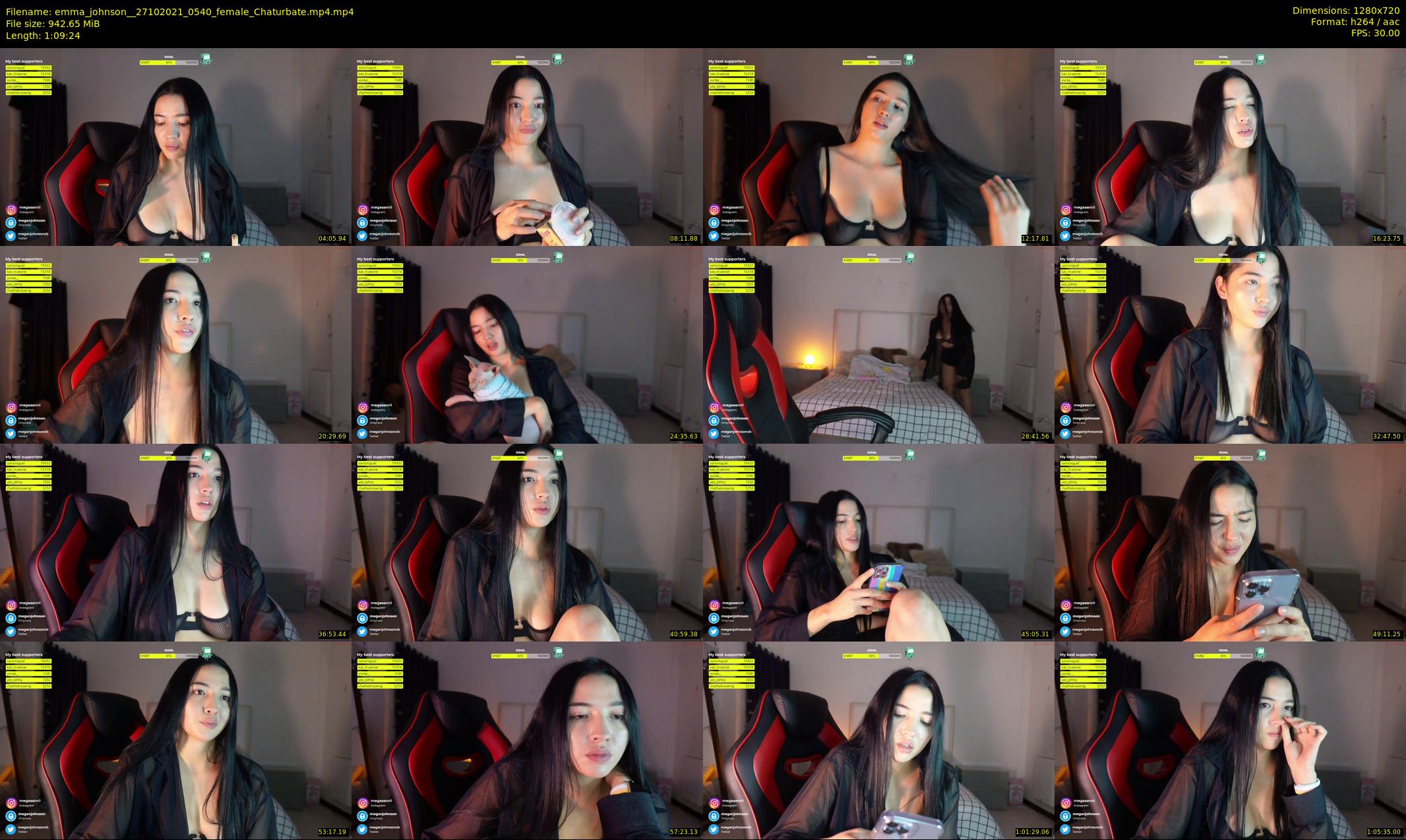 emma_johnson_ — 70 minute Chaturbate female cam show recording, 720p, Oct 27, 2021