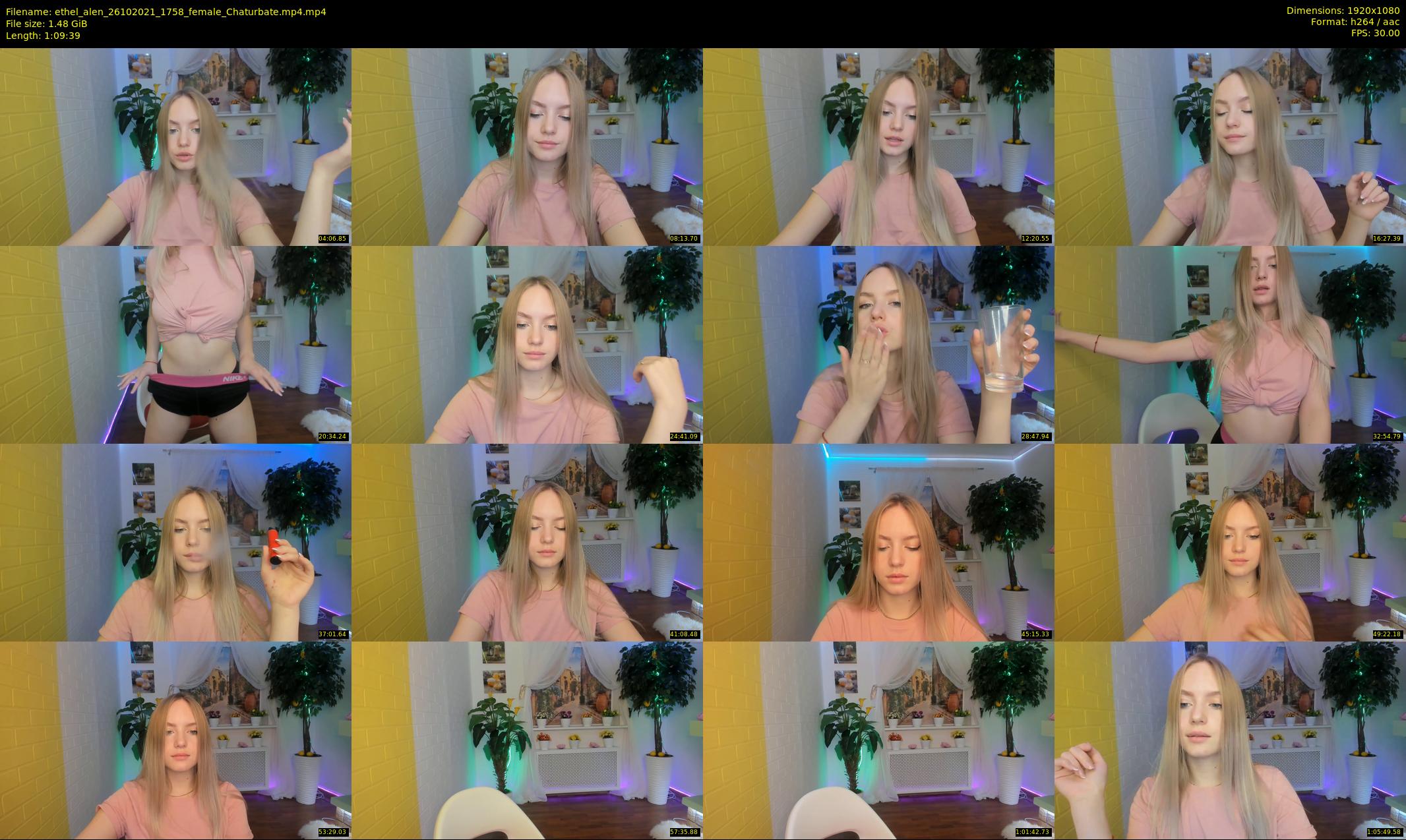 ethel_alen — 70 minute Chaturbate female cam show recording, 1080p, Oct 26, 2021