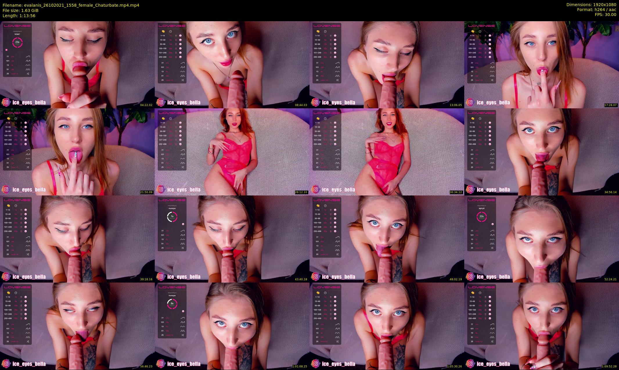 evalanis — 74 minute Chaturbate couple cam show recording, 1080p, Oct 26, 2021