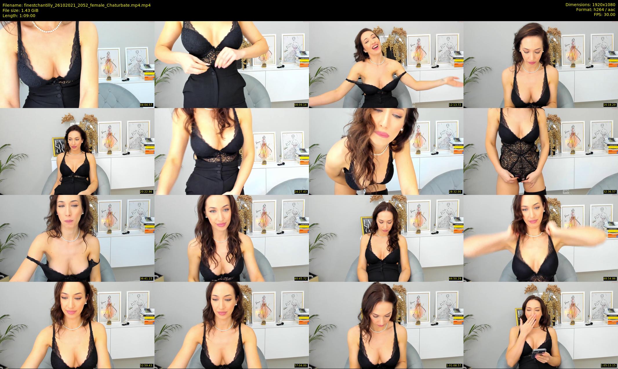 finestchantilly — 69 minute Chaturbate female cam show recording, 1080p, Oct 26, 2021