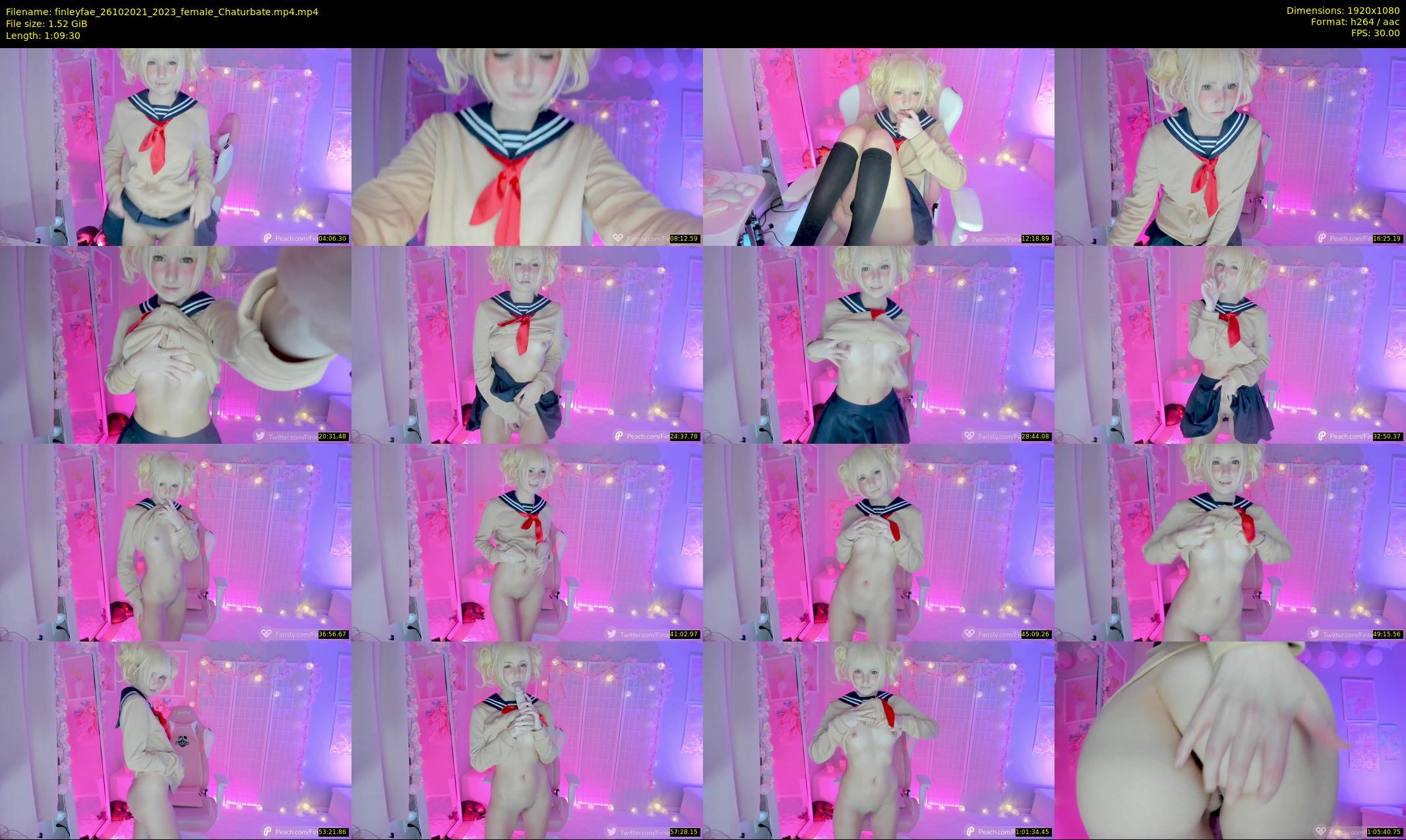 finleyfae — 70 minute Chaturbate female cam show recording, 1080p, Oct 26, 2021
