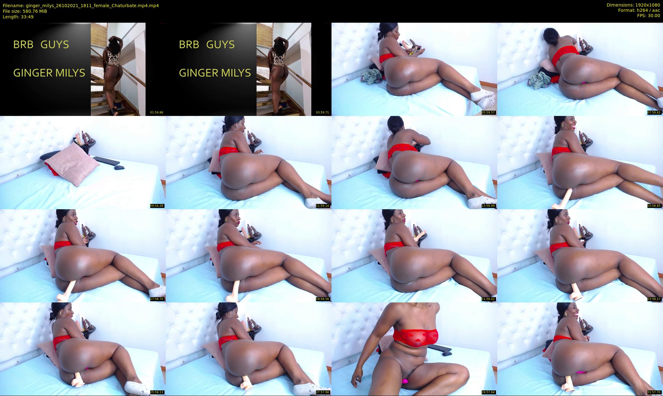 ginger_milys — 34 minute Chaturbate female cam show recording, 1080p, Oct 26, 2021