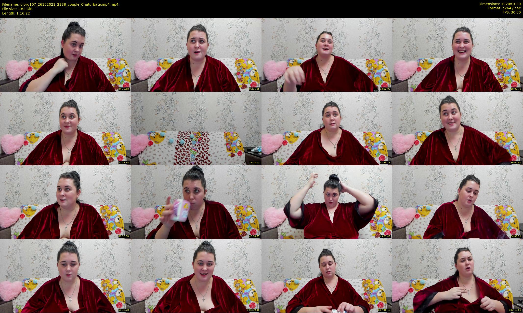 giorg107 — 77 minute Chaturbate couple cam show recording, 1080p, Oct 26, 2021