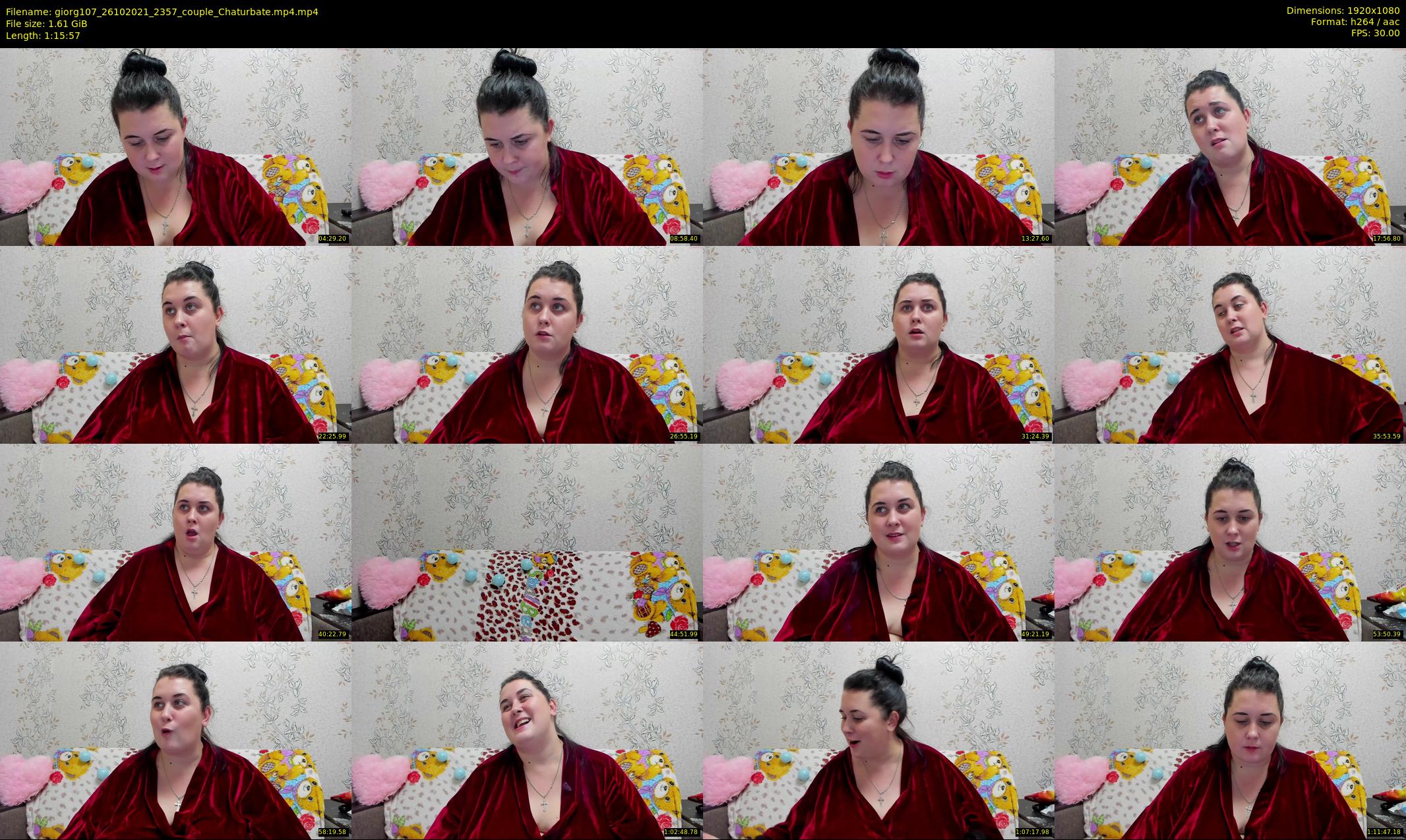 giorg107 — 76 minute Chaturbate couple cam show recording, 1080p, Oct 26, 2021