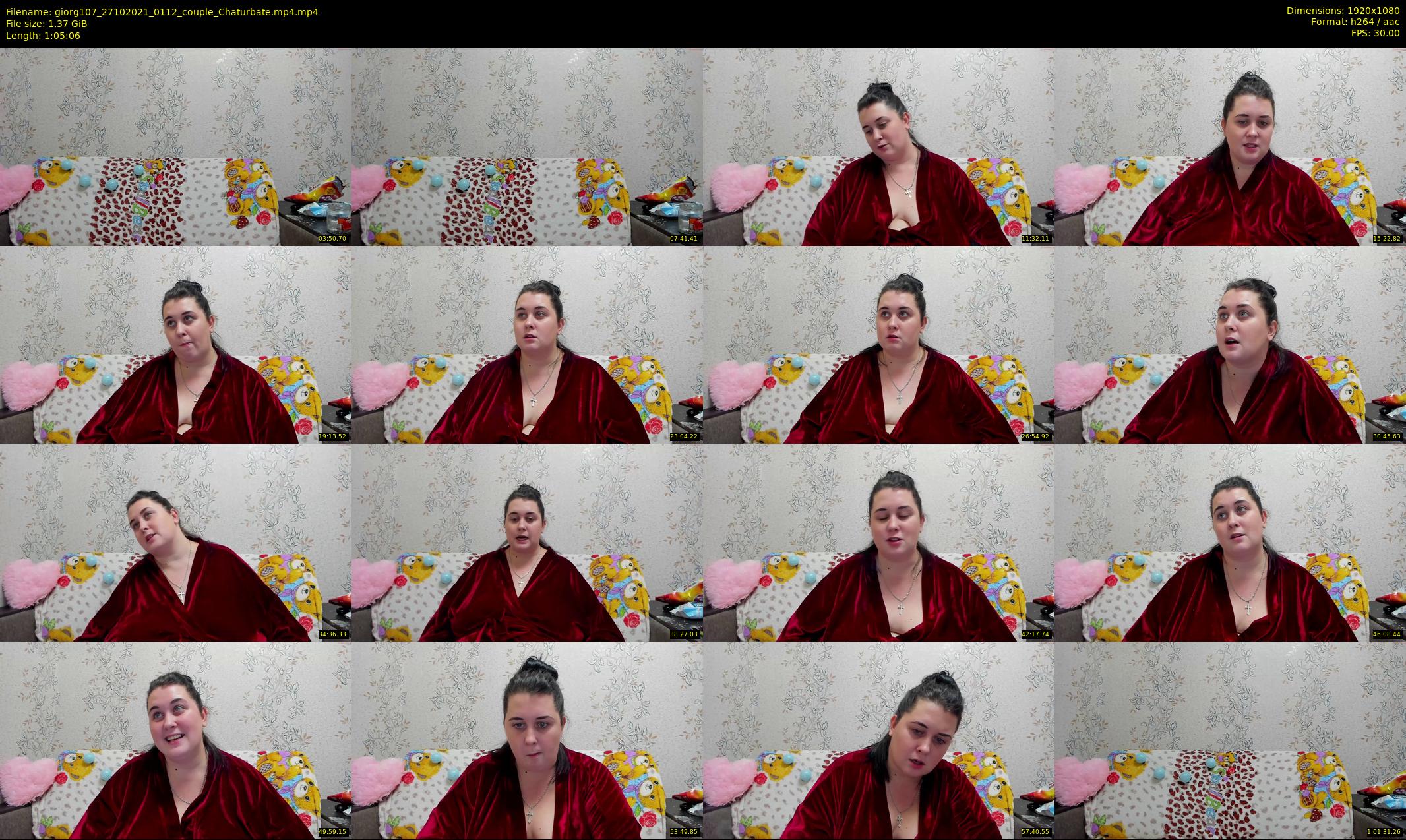 giorg107 — 66 minute Chaturbate couple cam show recording, 1080p, Oct 27, 2021