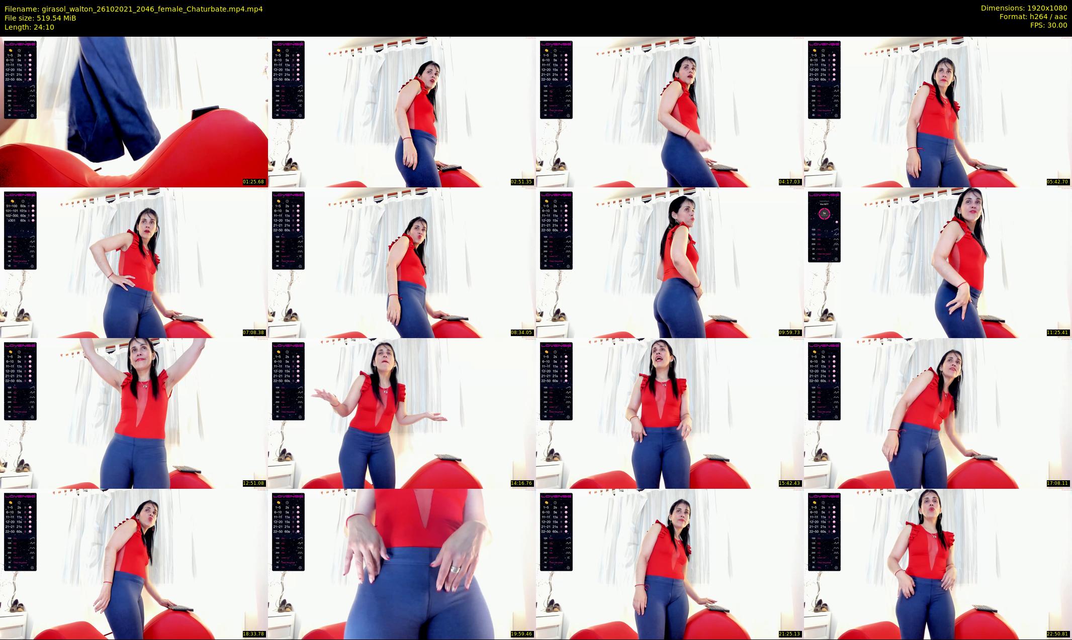 girasol_walton — 25 minute Chaturbate female cam show recording, 1080p, Oct 26, 2021