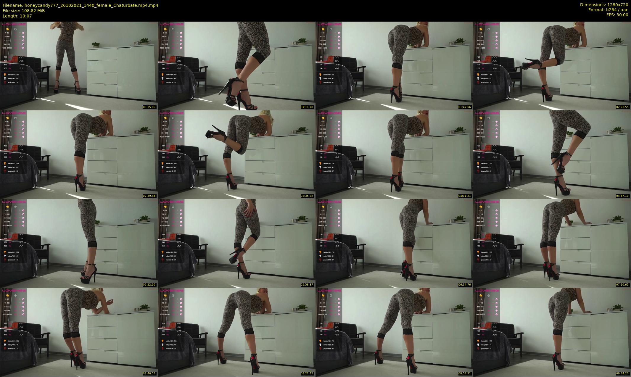 honeycandy777 — 11 minute Chaturbate couple cam show recording, 720p, Oct 26, 2021