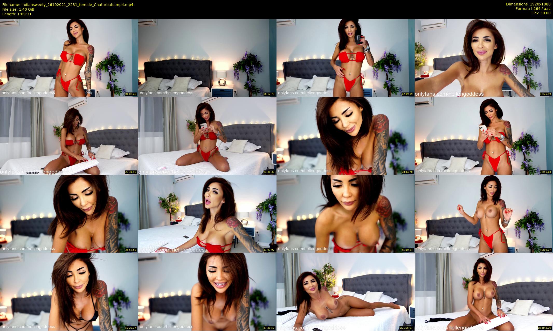 indiansweety — 70 minute Chaturbate female cam show recording, 1080p, Oct 26, 2021