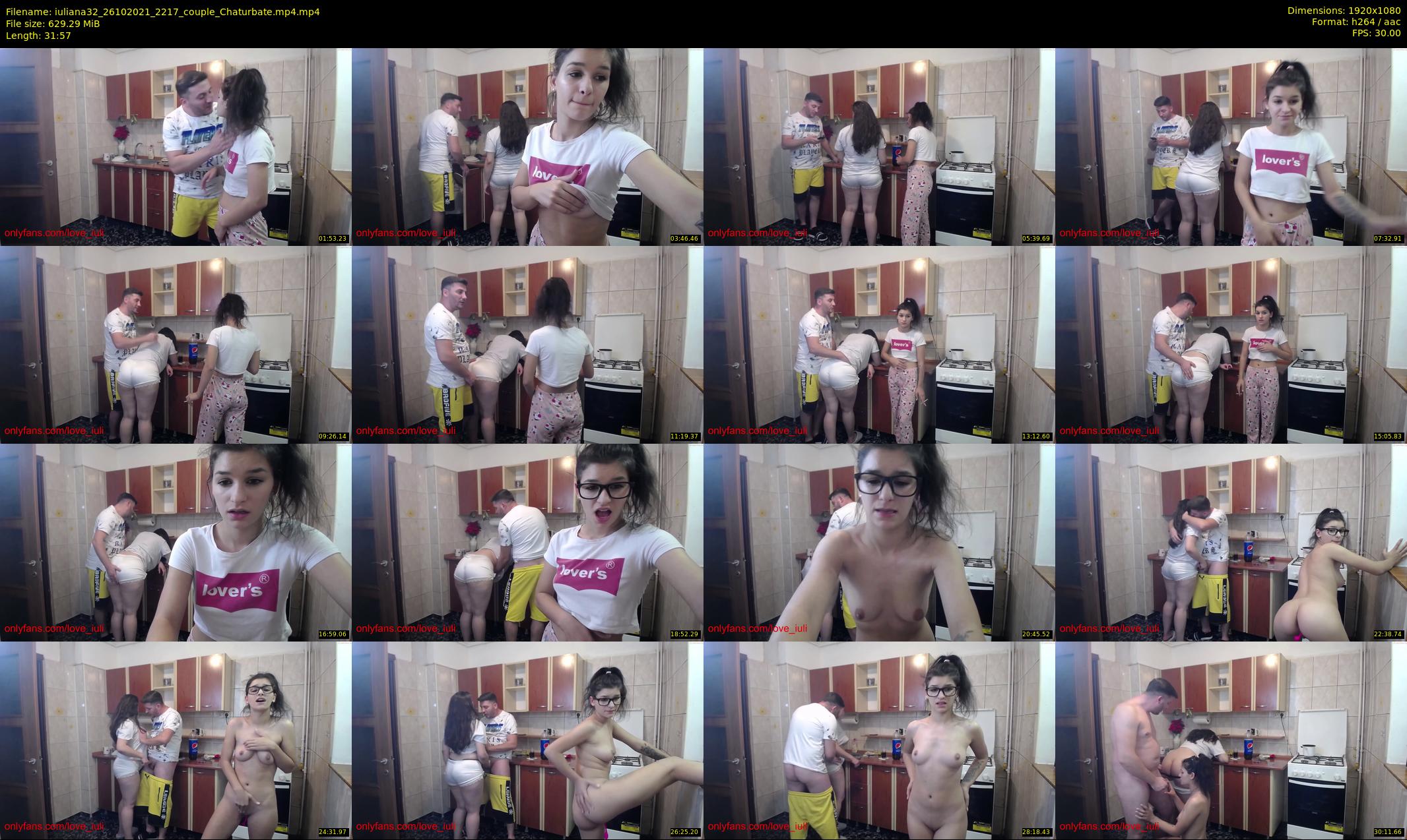 iuliana32 — 32 minute Chaturbate couple cam show recording, 1080p, Oct 26, 2021