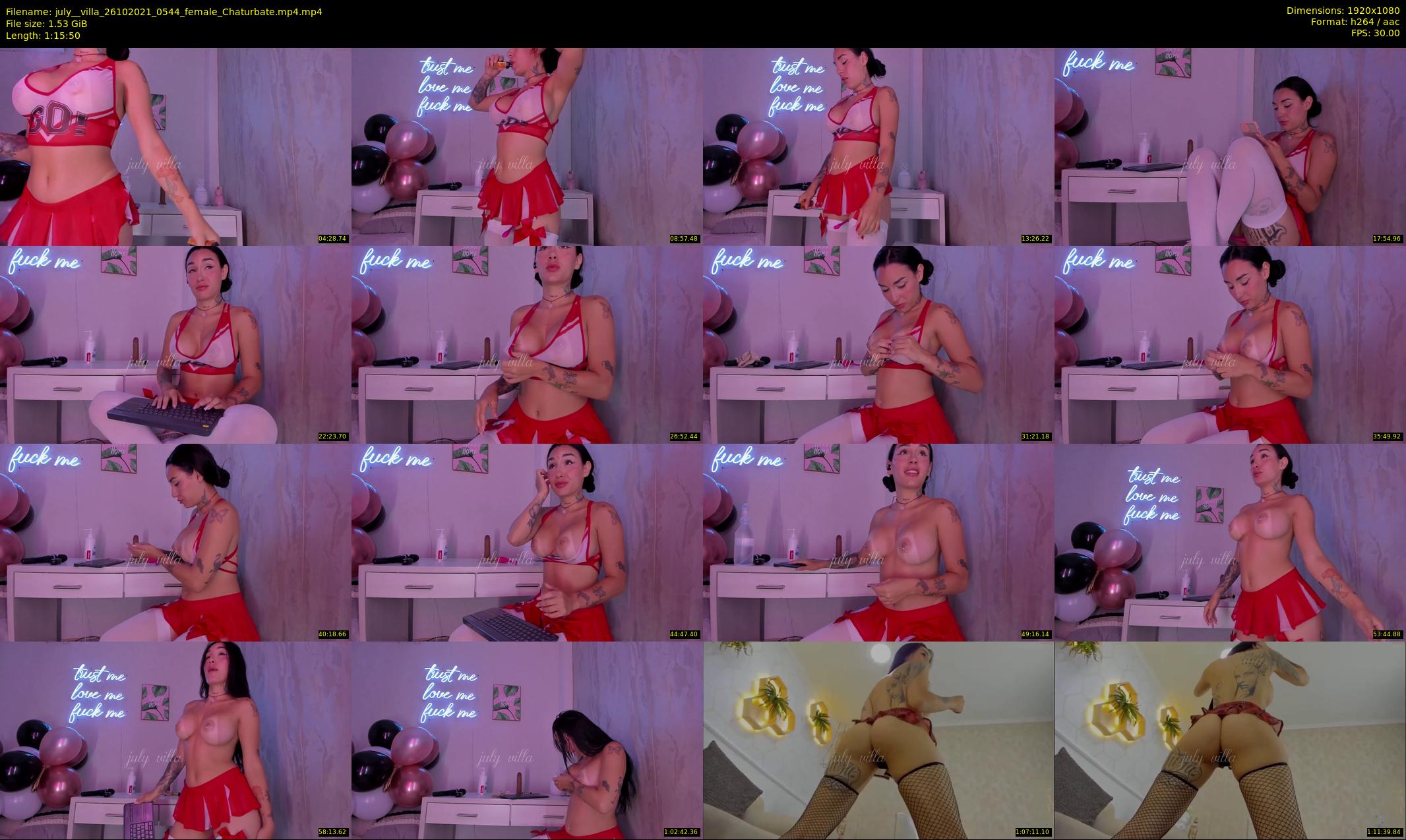 july__villa — 76 minute Chaturbate female cam show recording, 1080p, Oct 26, 2021