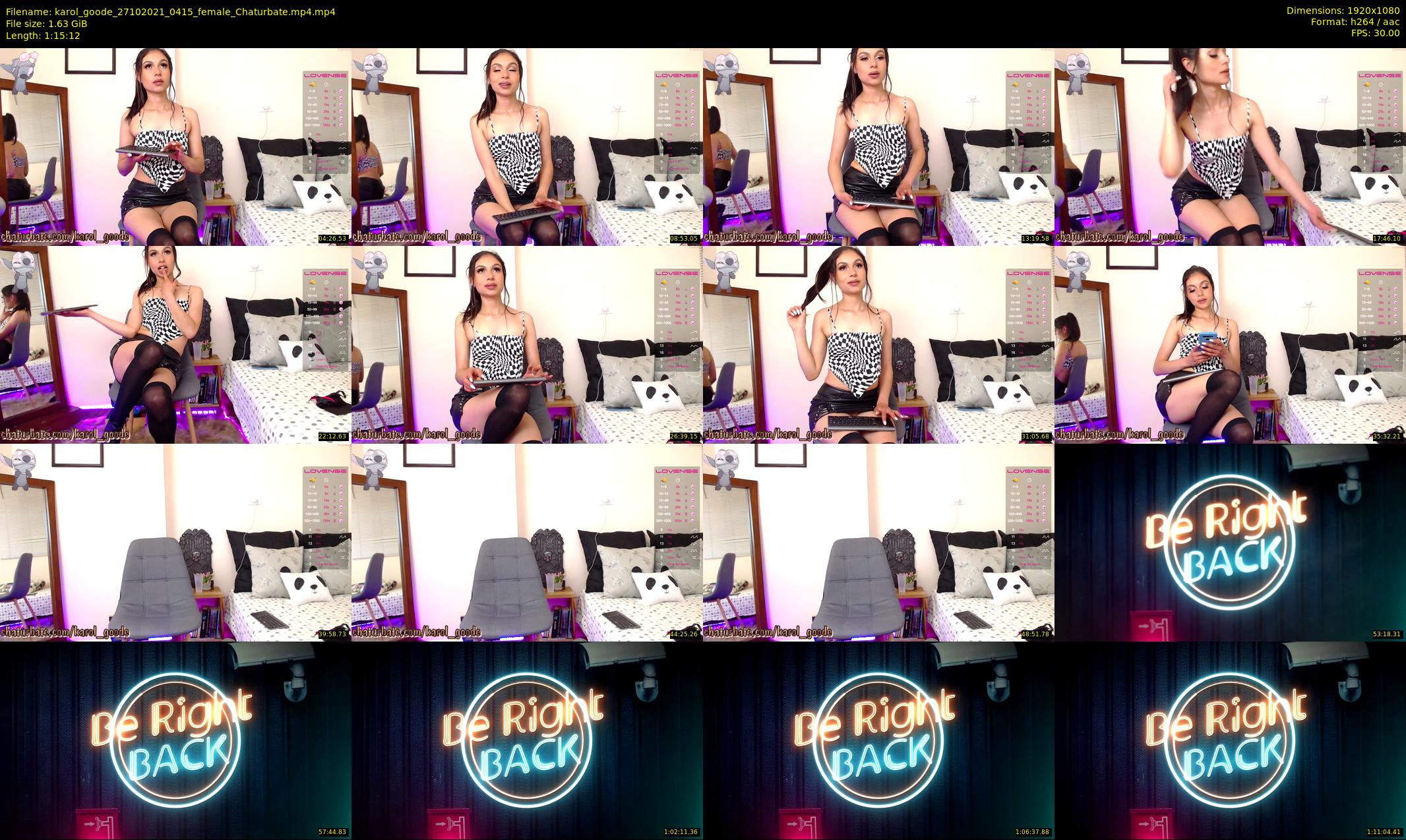 karol_goode — 76 minute Chaturbate female cam show recording, 1080p, Oct 27, 2021