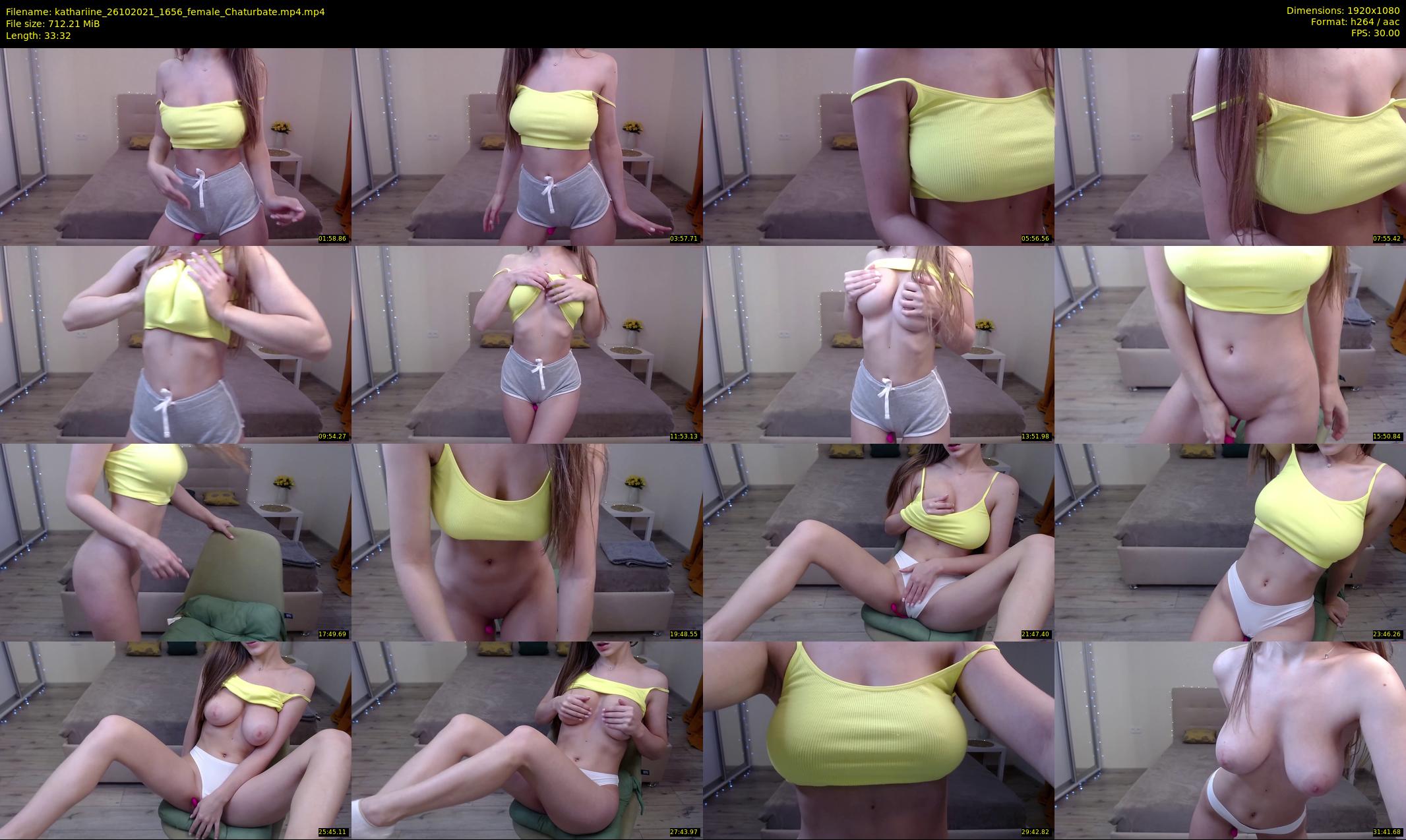 kathariine — 34 minute Chaturbate female cam show recording, 1080p, Oct 26, 2021