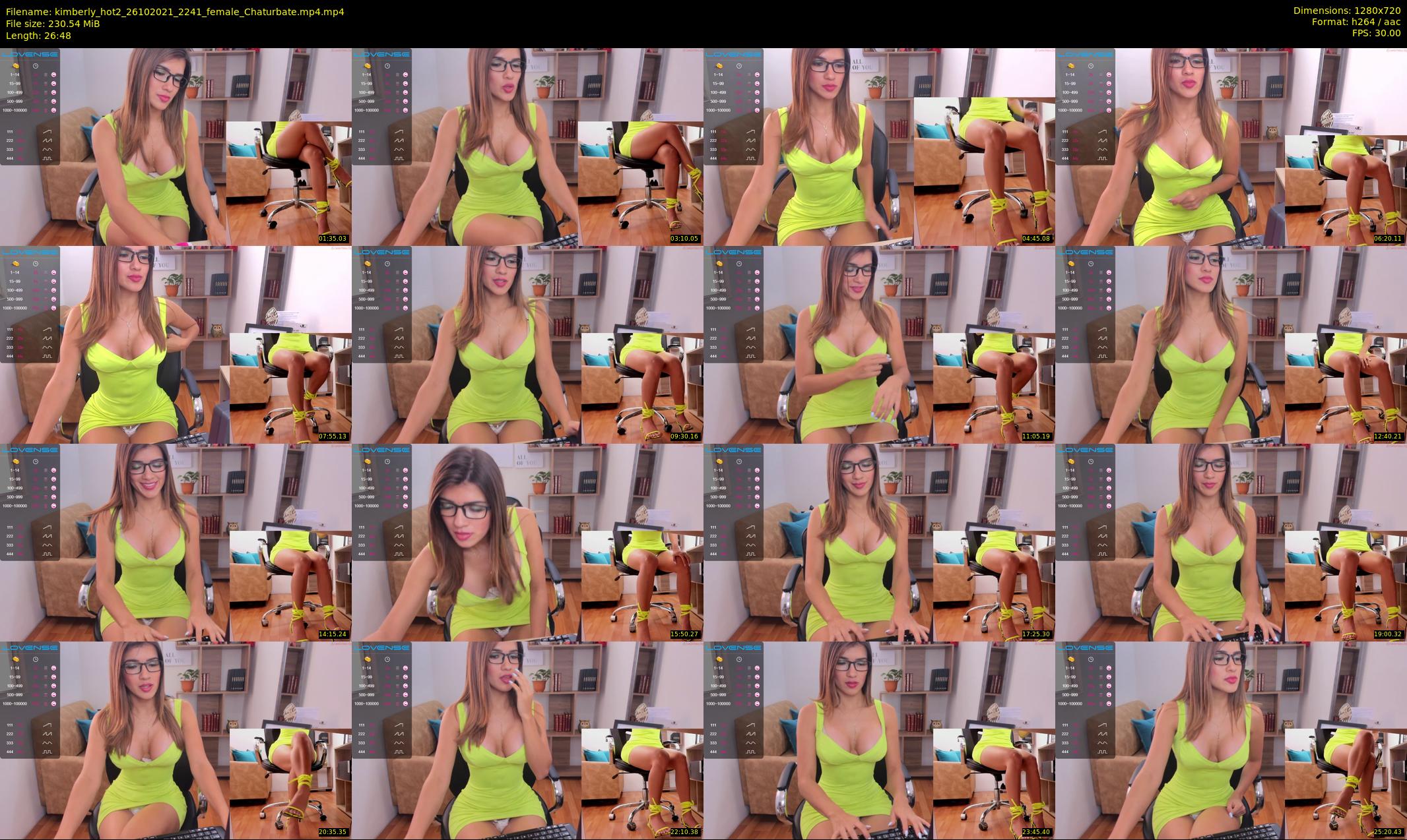 kimberly_hot2 — 27 minute Chaturbate female cam show recording, 720p, Oct 26, 2021