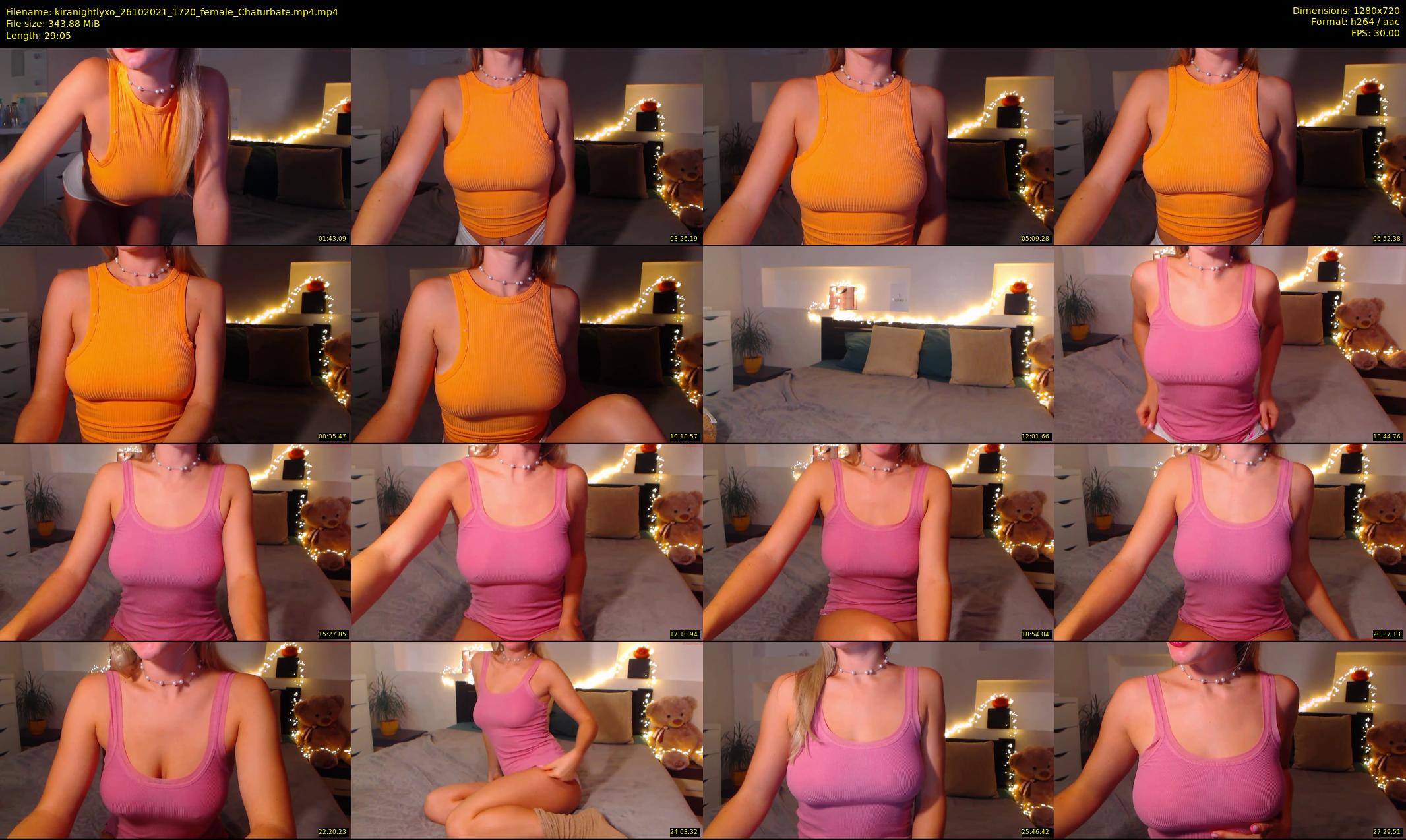 kiranightlyxo — 30 minute Chaturbate female cam show recording, 720p, Oct 26, 2021