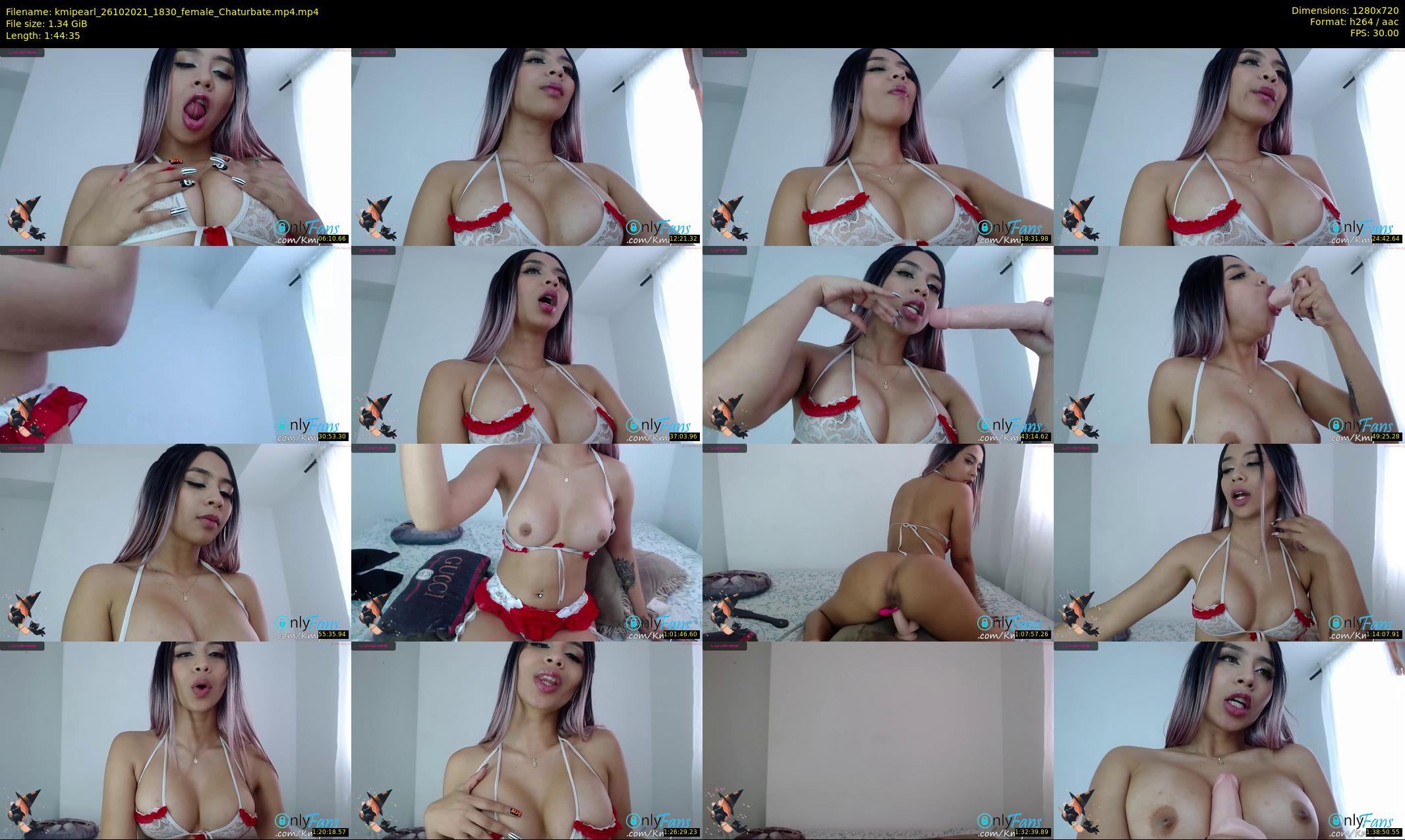 kmipearl — 105 minute Chaturbate female cam show recording, 720p, Oct 26, 2021