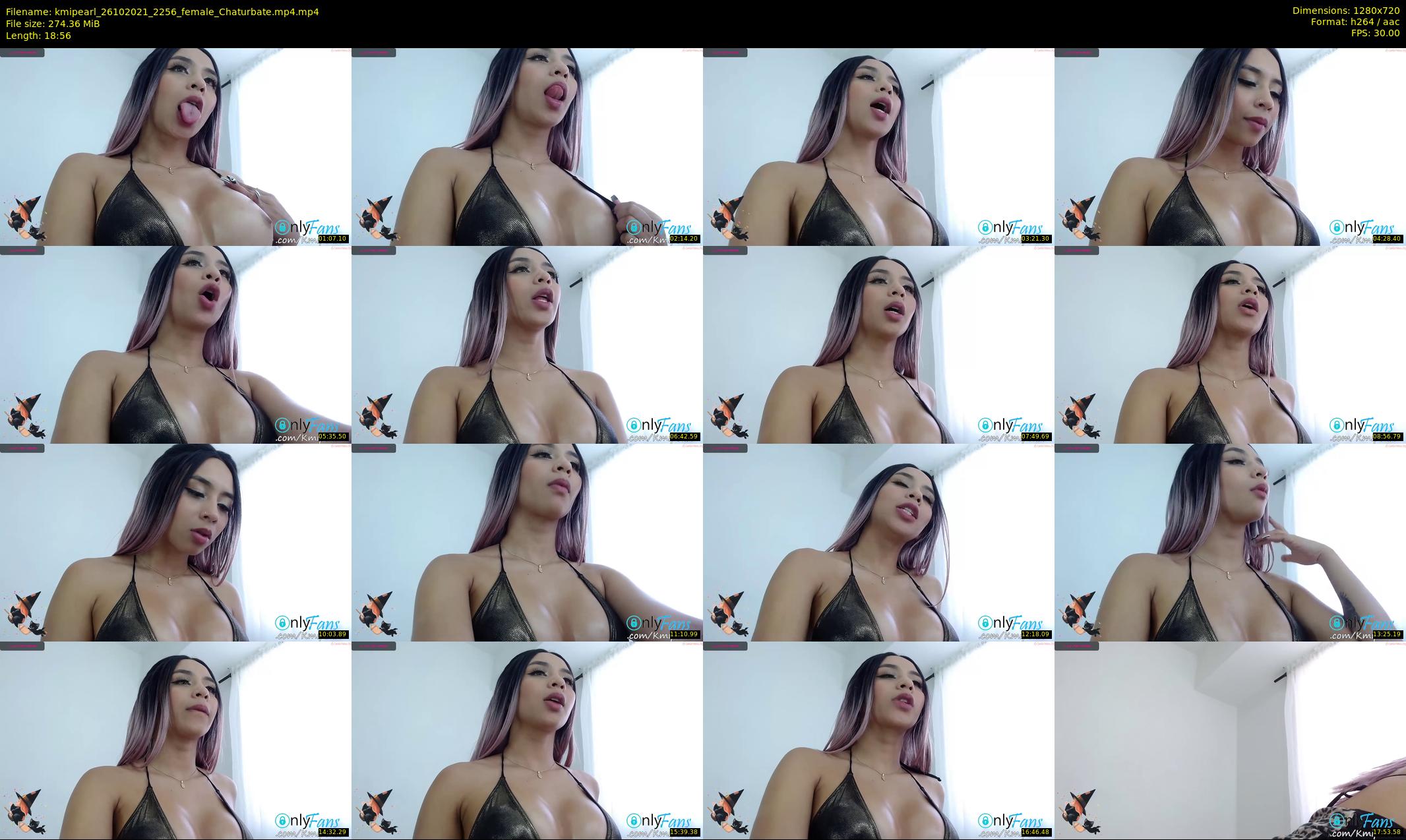 kmipearl — 19 minute Chaturbate female cam show recording, 720p, Oct 26, 2021