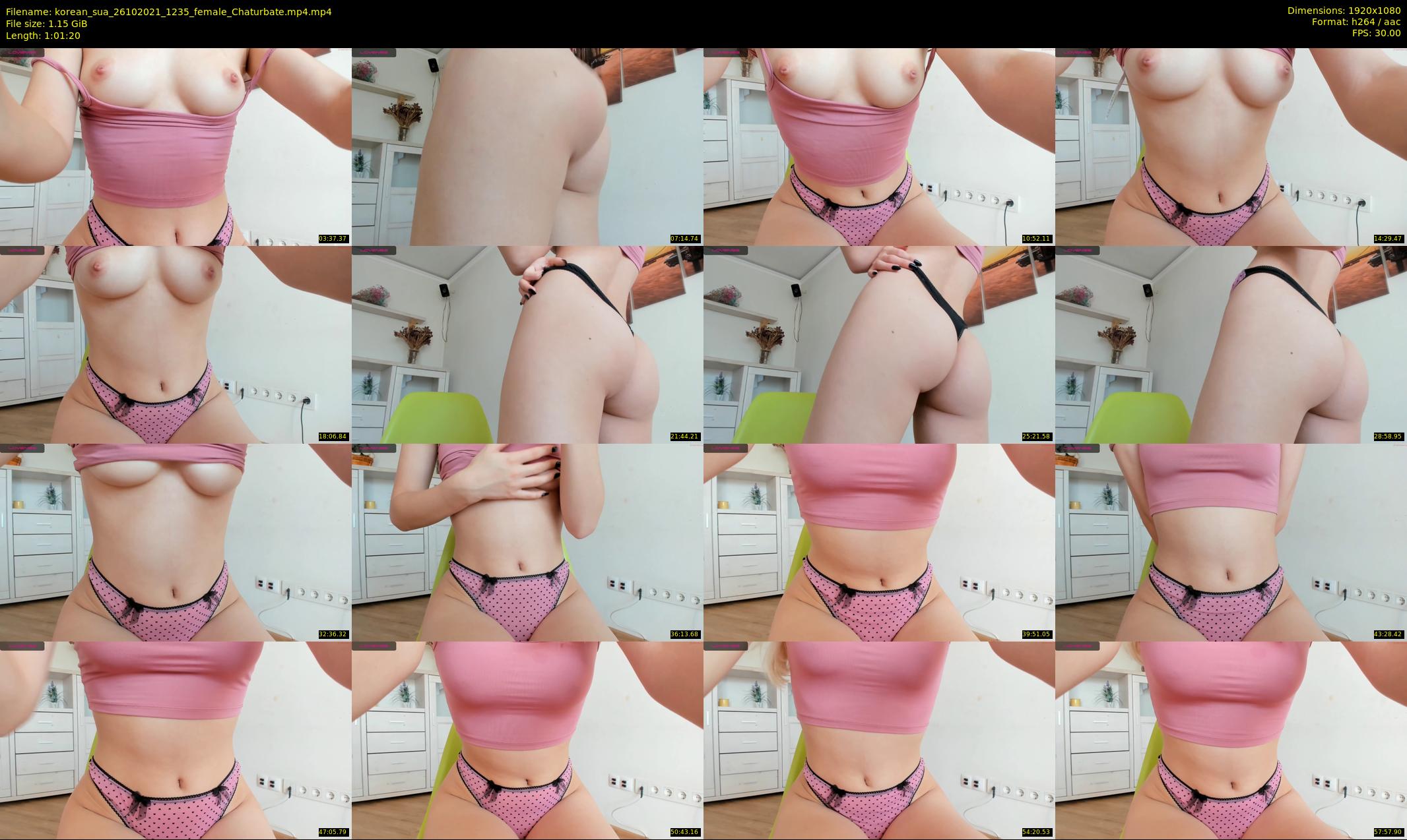 korean_sua — 62 minute Chaturbate female cam show recording, 1080p, Oct 26, 2021