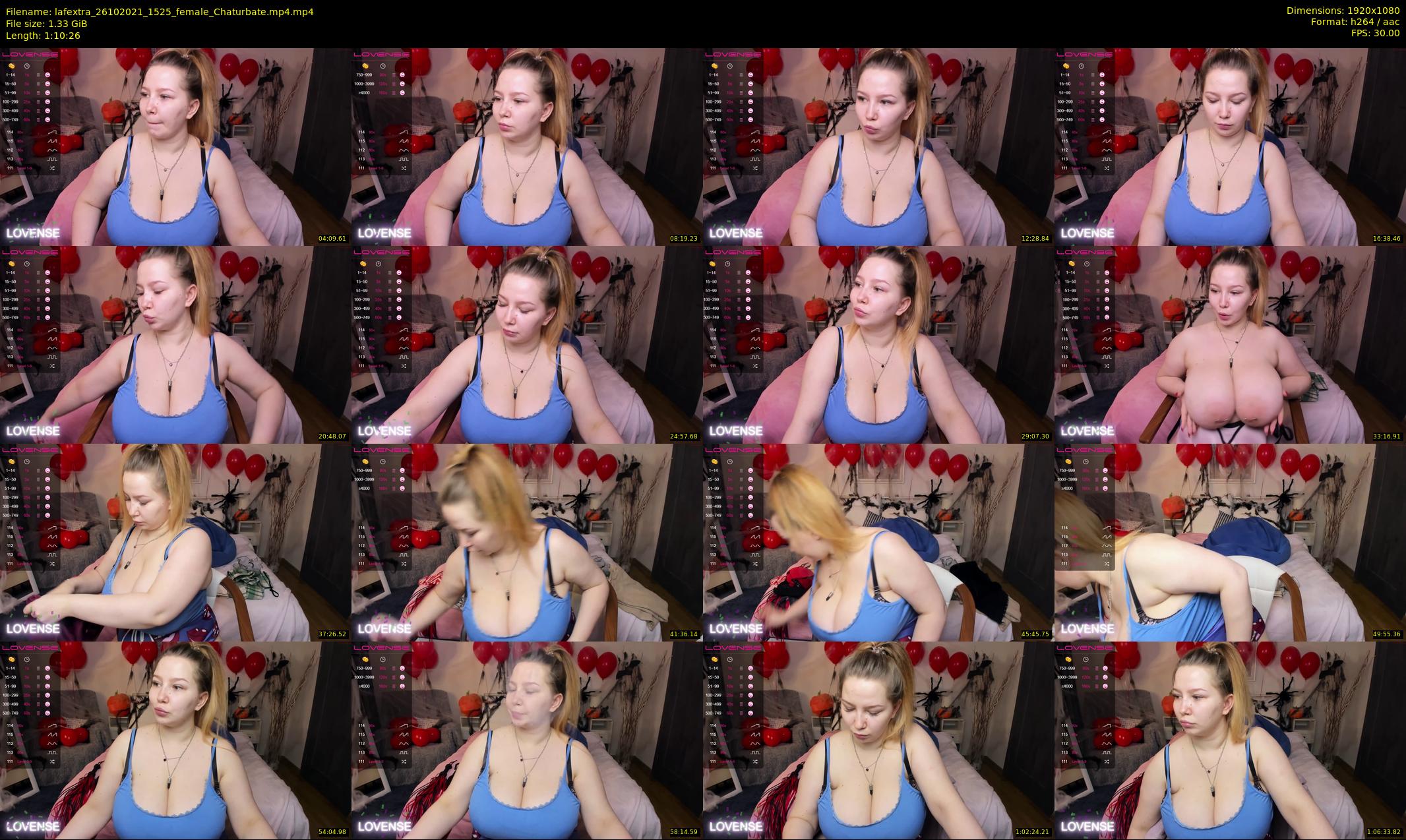 lafextra — 71 minute Chaturbate female cam show recording, 1080p, Oct 26, 2021