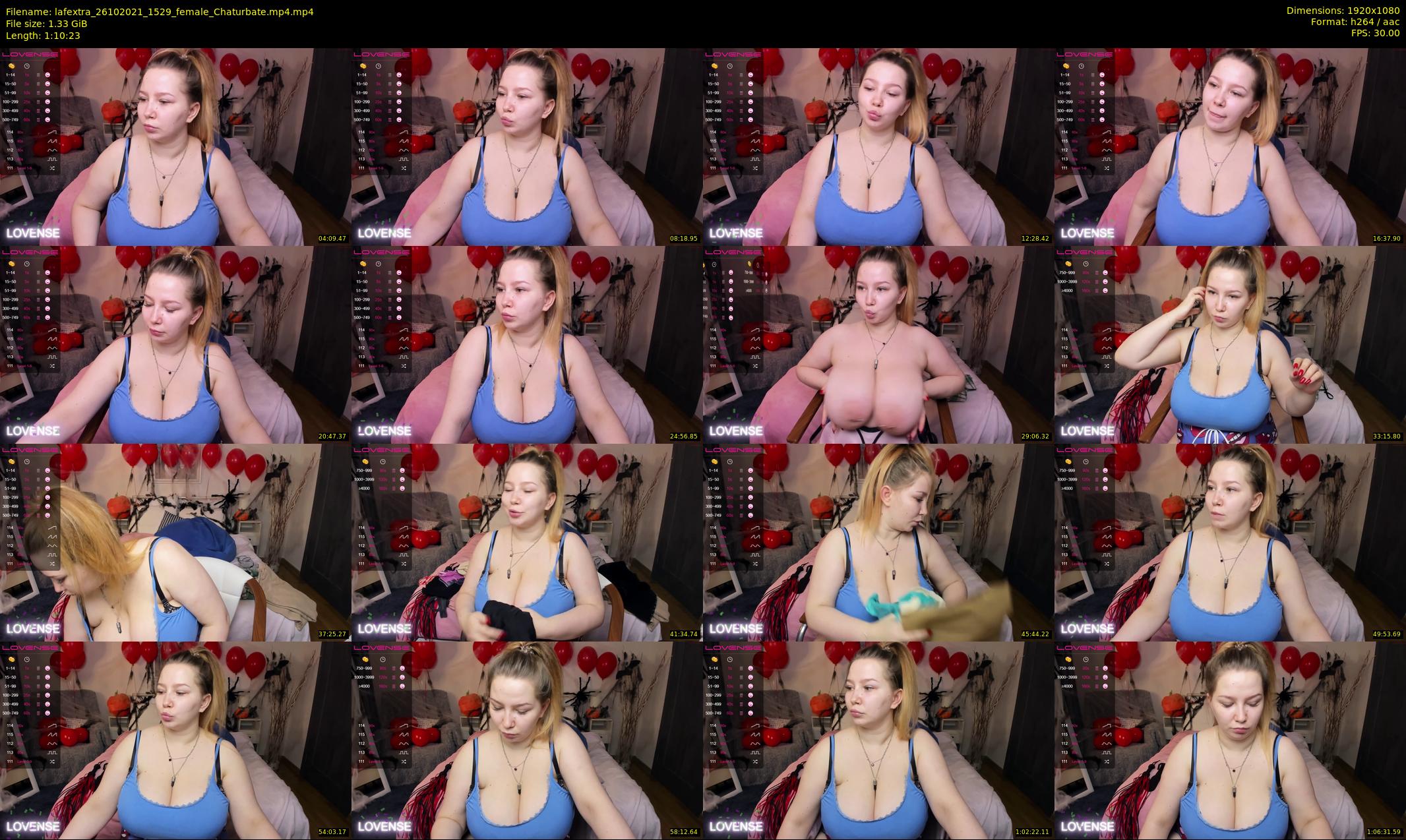 lafextra — 71 minute Chaturbate female cam show recording, 1080p, Oct 26, 2021