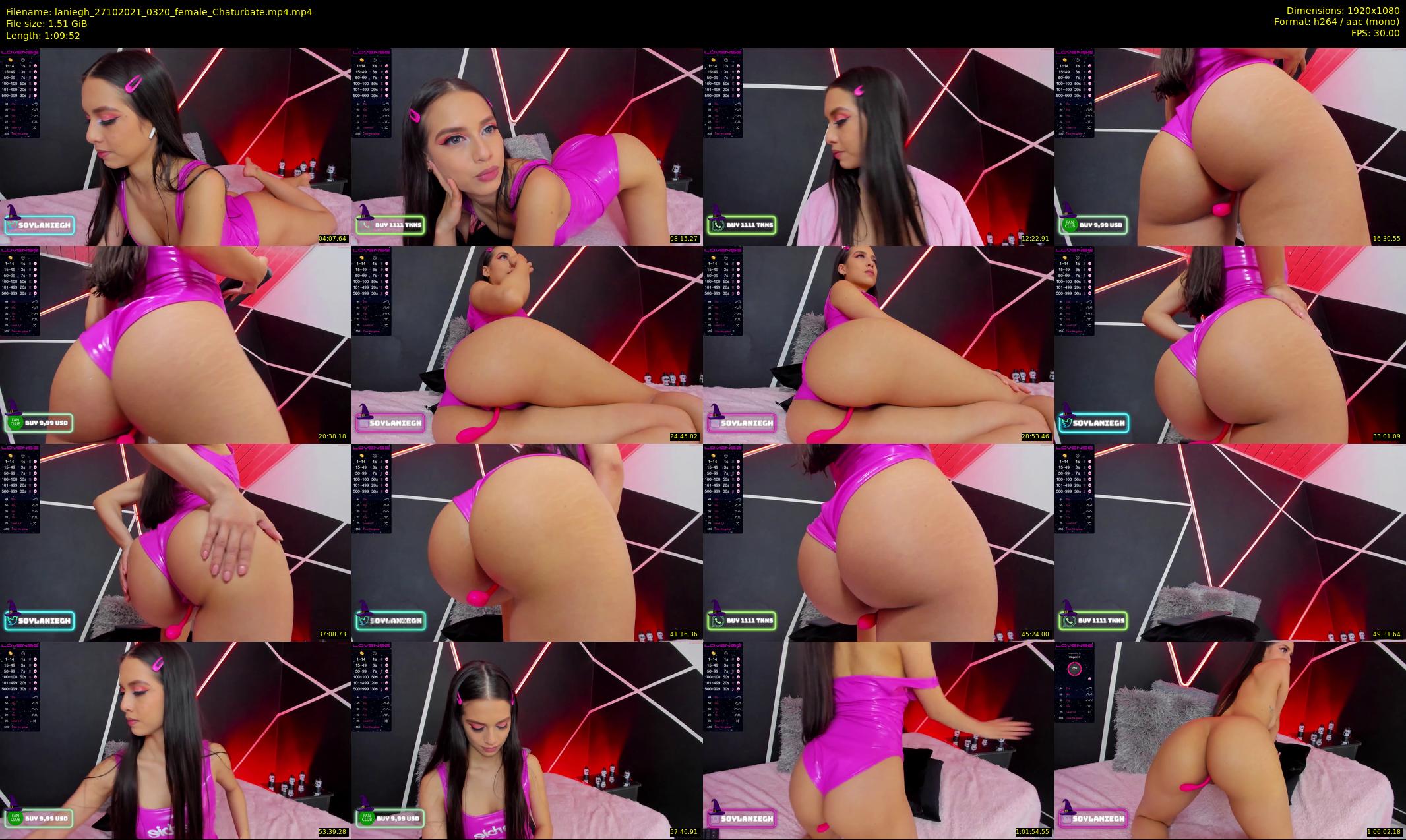 laniegh — 70 minute Chaturbate female cam show recording, 1080p, Oct 27, 2021