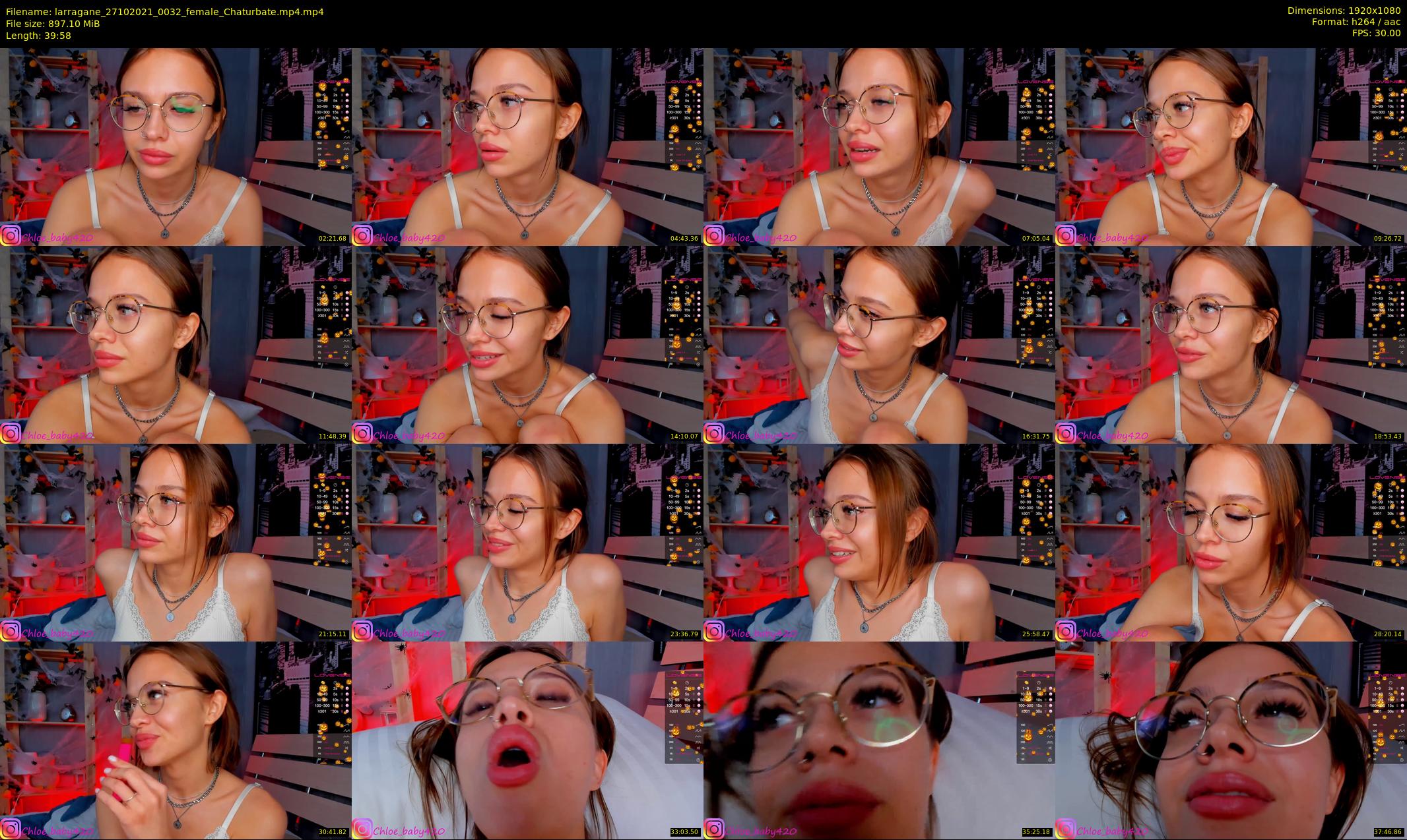larragane — 40 minute Chaturbate couple cam show recording, 1080p, Oct 27, 2021