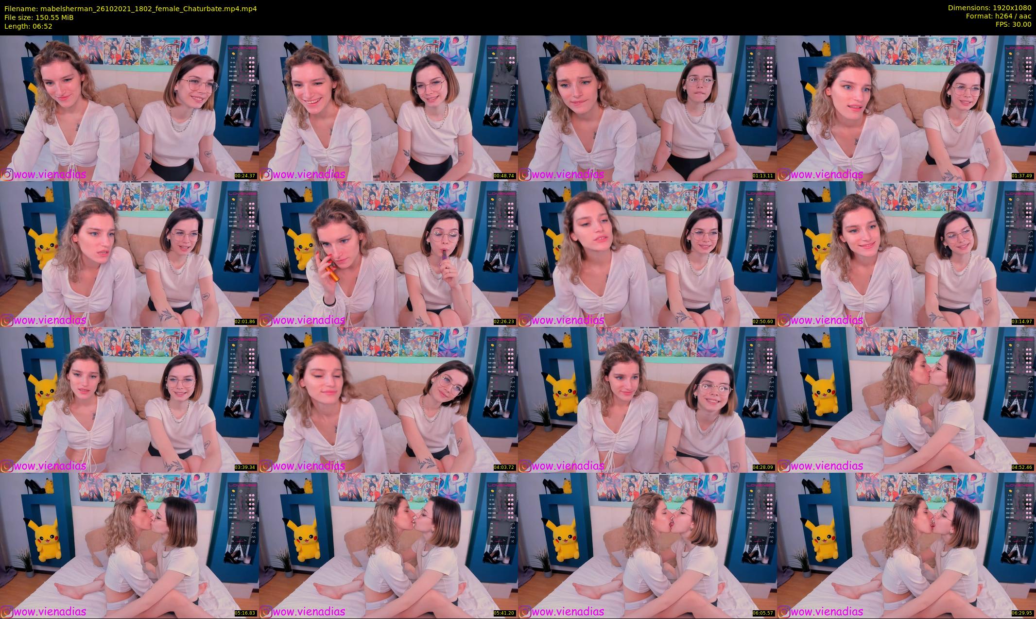 mabelsherman — 7 minute Chaturbate couple cam show recording, 1080p, Oct 26, 2021