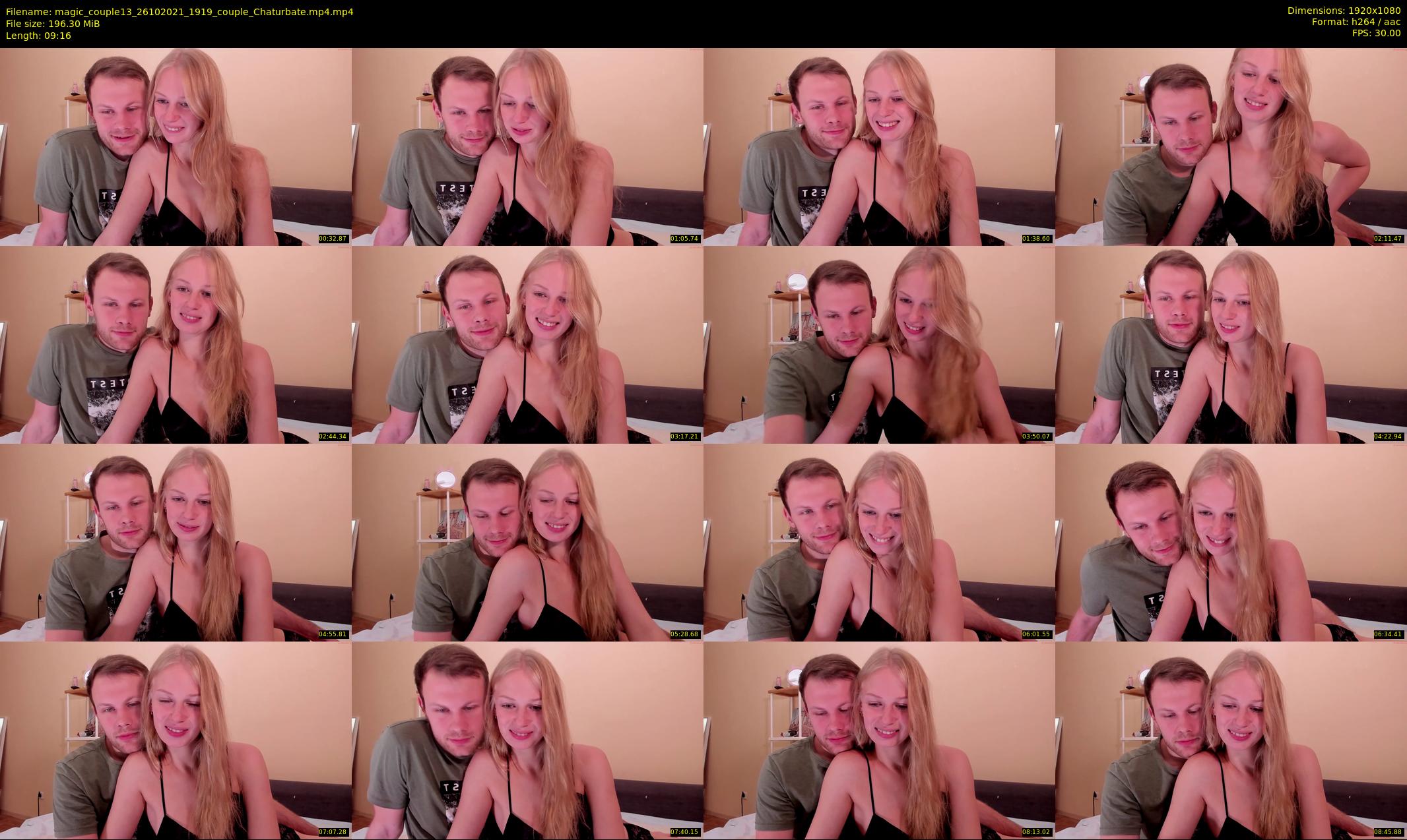 magic_couple13 — 10 minute Chaturbate couple cam show recording, 1080p, Oct 26, 2021