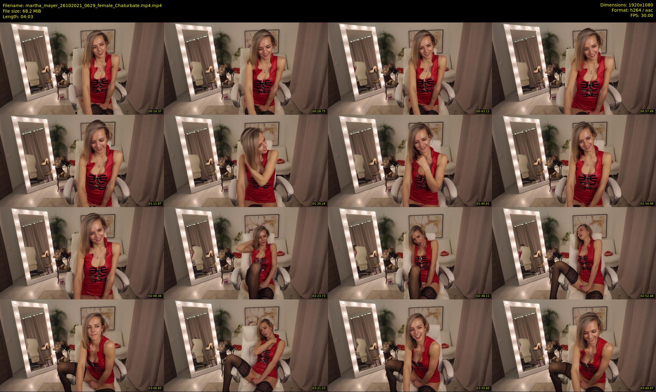 martha_mayer — 5 minute Chaturbate female cam show recording, 1080p, Oct 26, 2021
