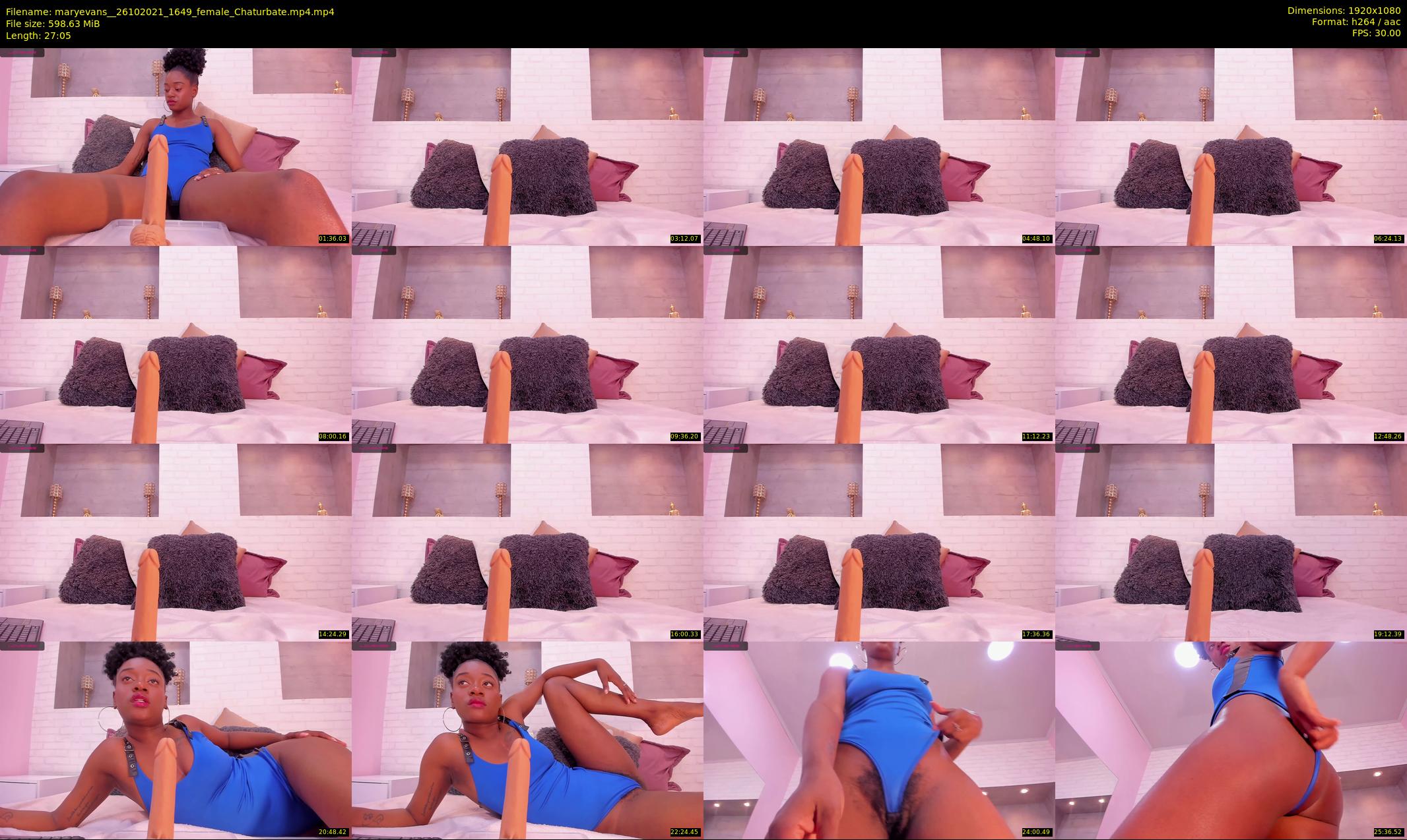 maryevans_ — 28 minute Chaturbate female cam show recording, 1080p, Oct 26, 2021