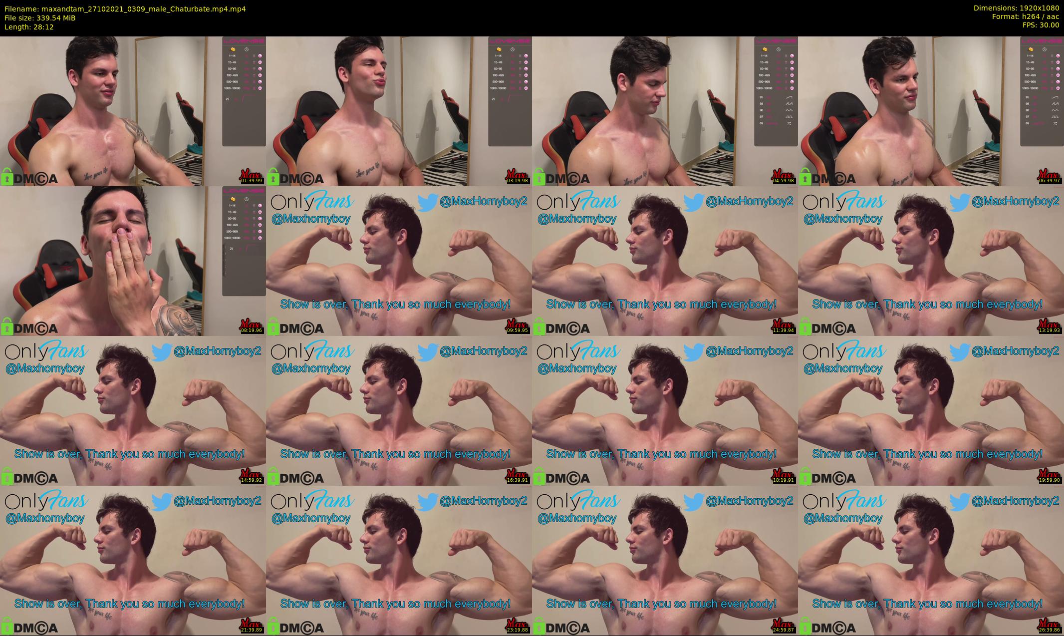 maxandtam — 29 minute Chaturbate couple cam show recording, 1080p, Oct 27, 2021