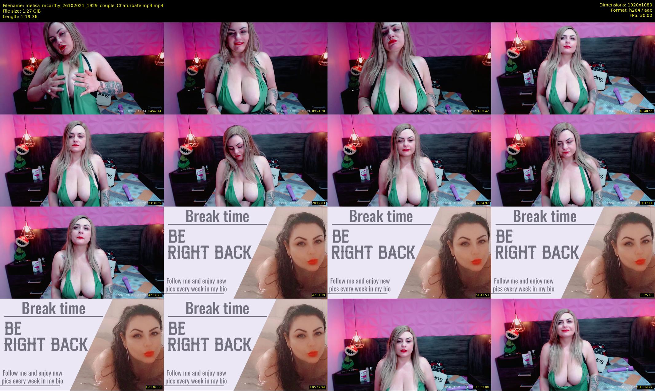 melisa_mcarthy — 80 minute Chaturbate couple cam show recording, 1080p, Oct 26, 2021
