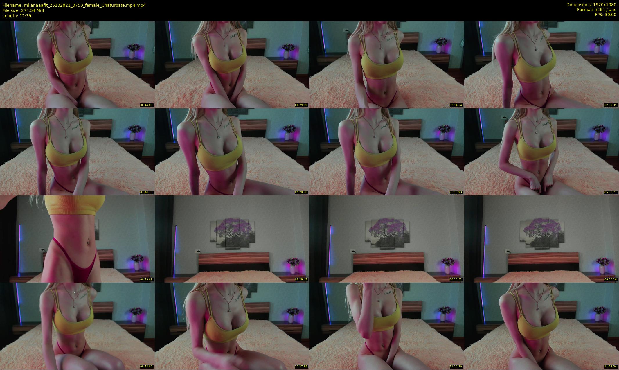 milanaaafit — 13 minute Chaturbate couple cam show recording, 1080p, Oct 26, 2021