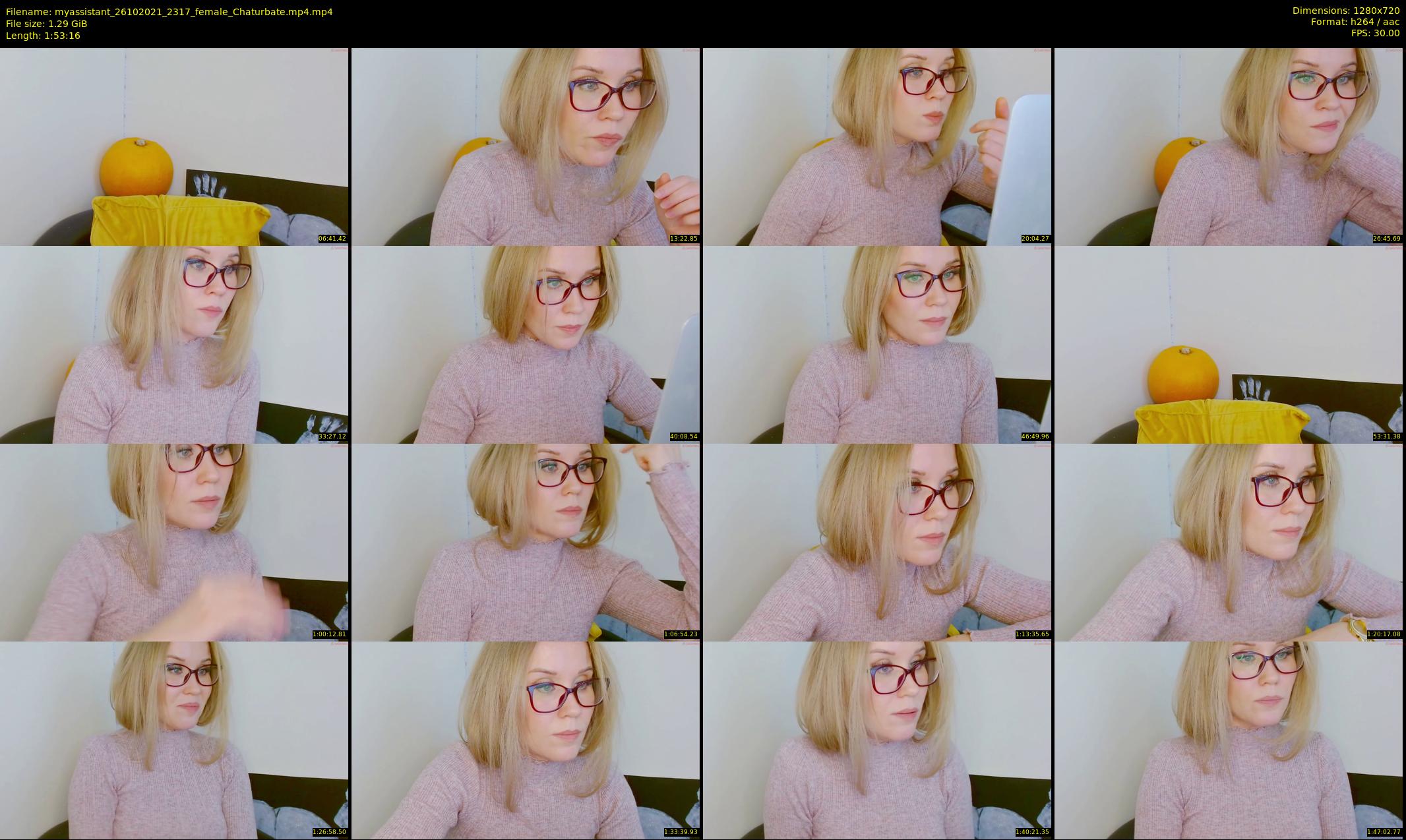 myassistant — 114 minute Chaturbate female cam show recording, 720p, Oct 26, 2021