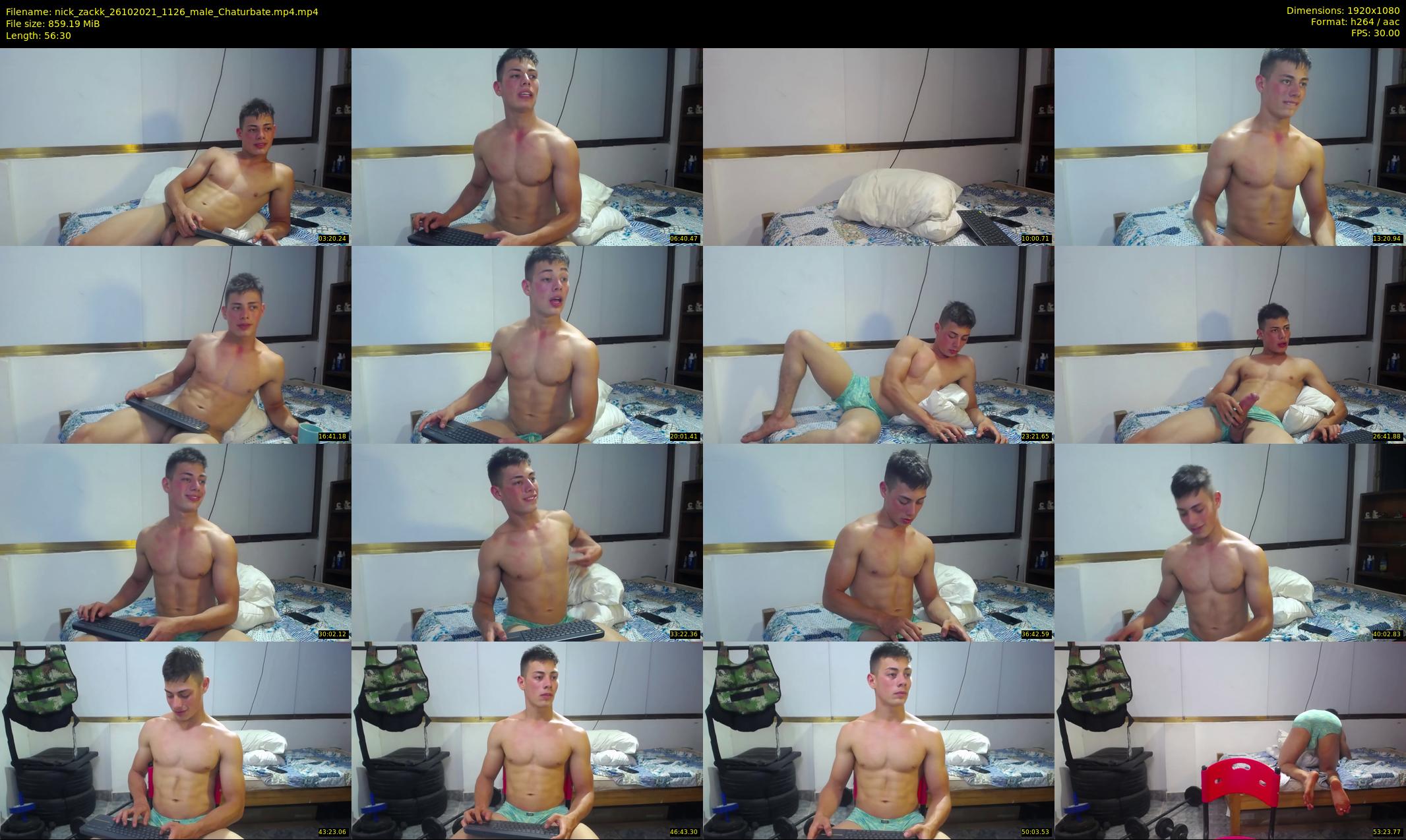 nick_zackk — 57 minute Chaturbate male cam show recording, 1080p, Oct 26, 2021