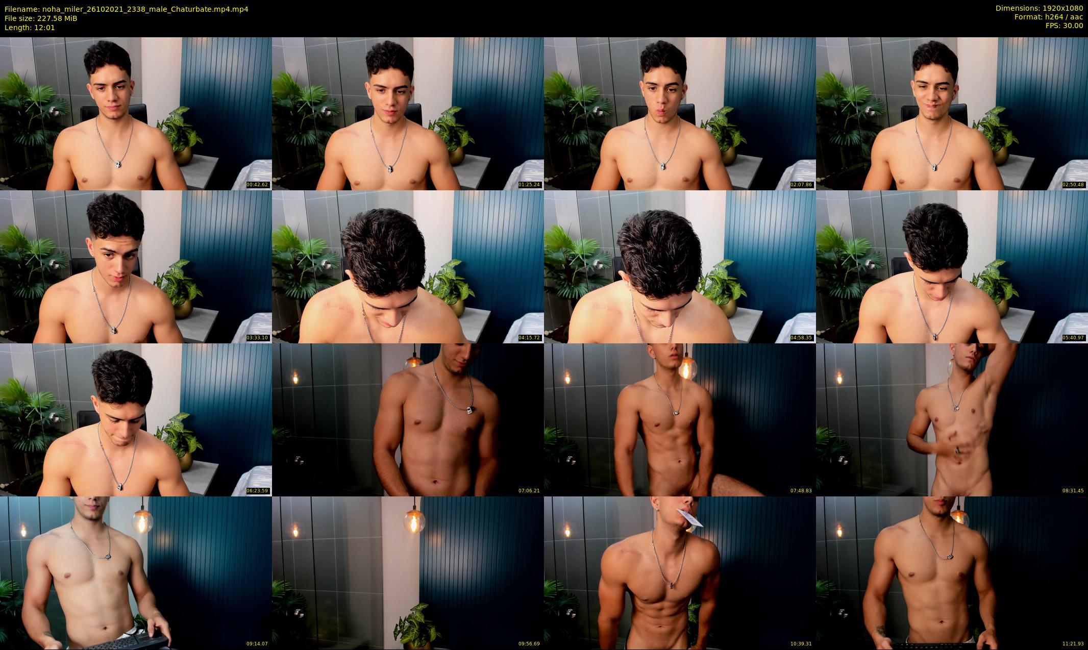 noha_miler — 13 minute Chaturbate male cam show recording, 1080p, Oct 26, 2021